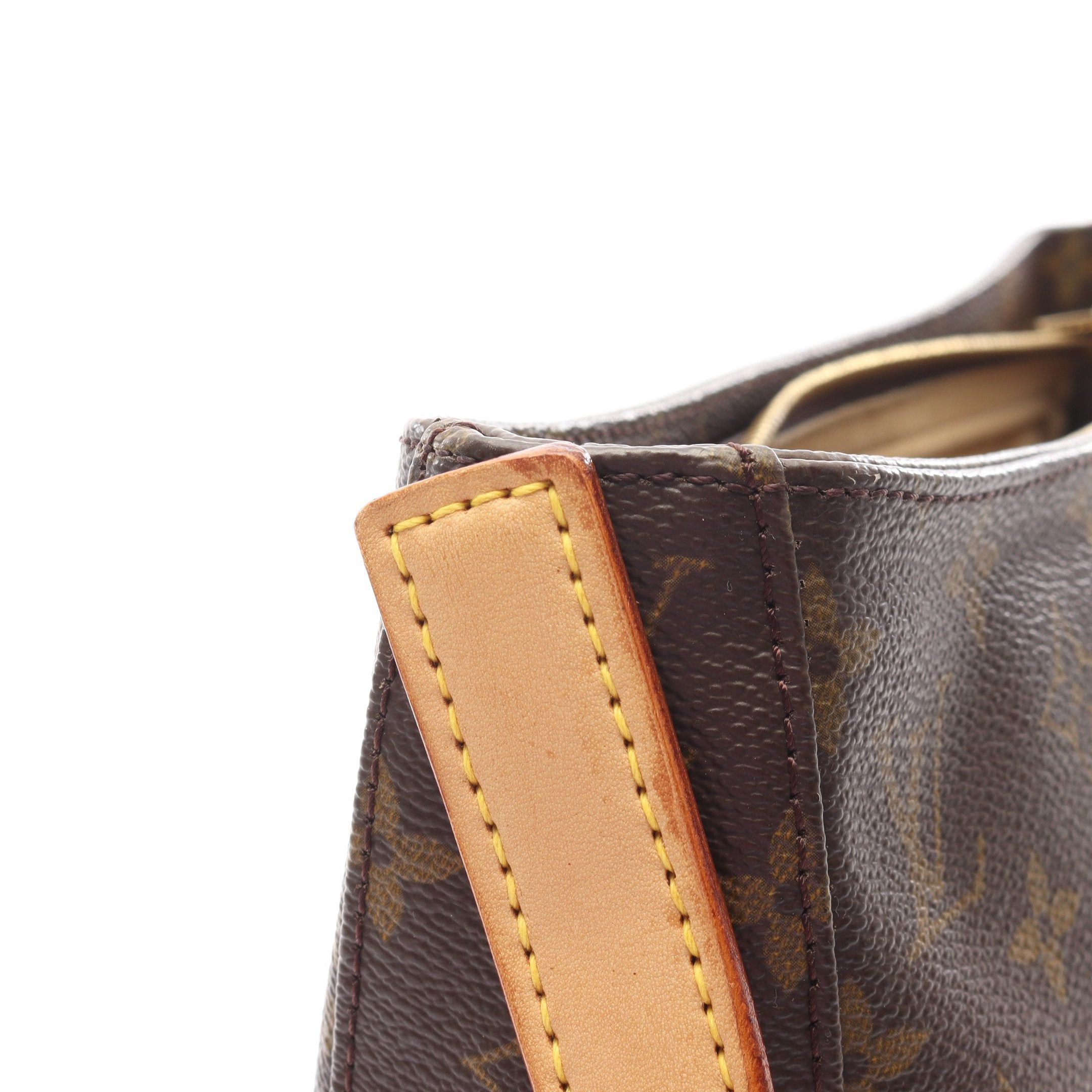 Louis Vuitton Louis Vuitton Looping Gm Monogram Shoulder Bag Leather Brown Size ONE SIZE - 7 Thumbnail