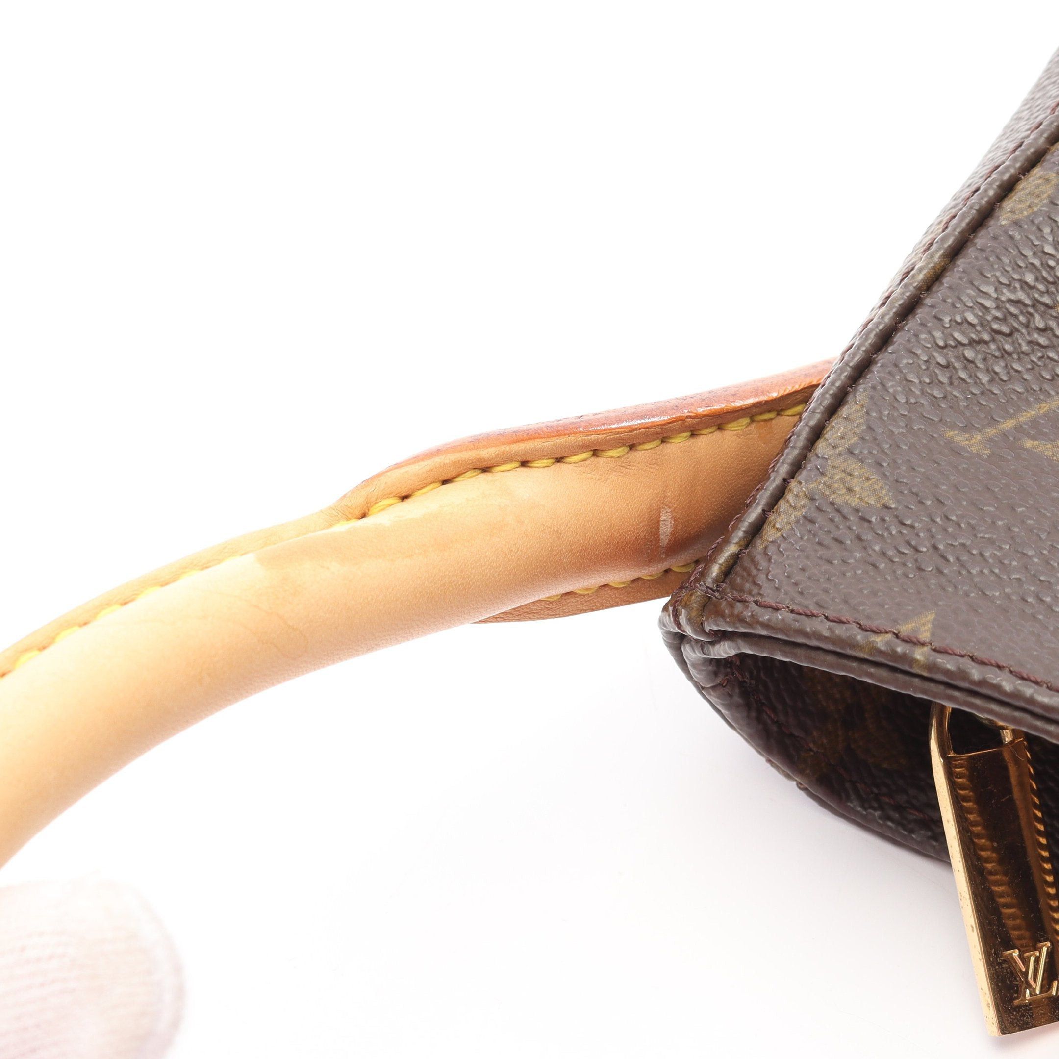Louis Vuitton Louis Vuitton Looping Gm Monogram Shoulder Bag Leather Brown Size ONE SIZE - 8 Thumbnail