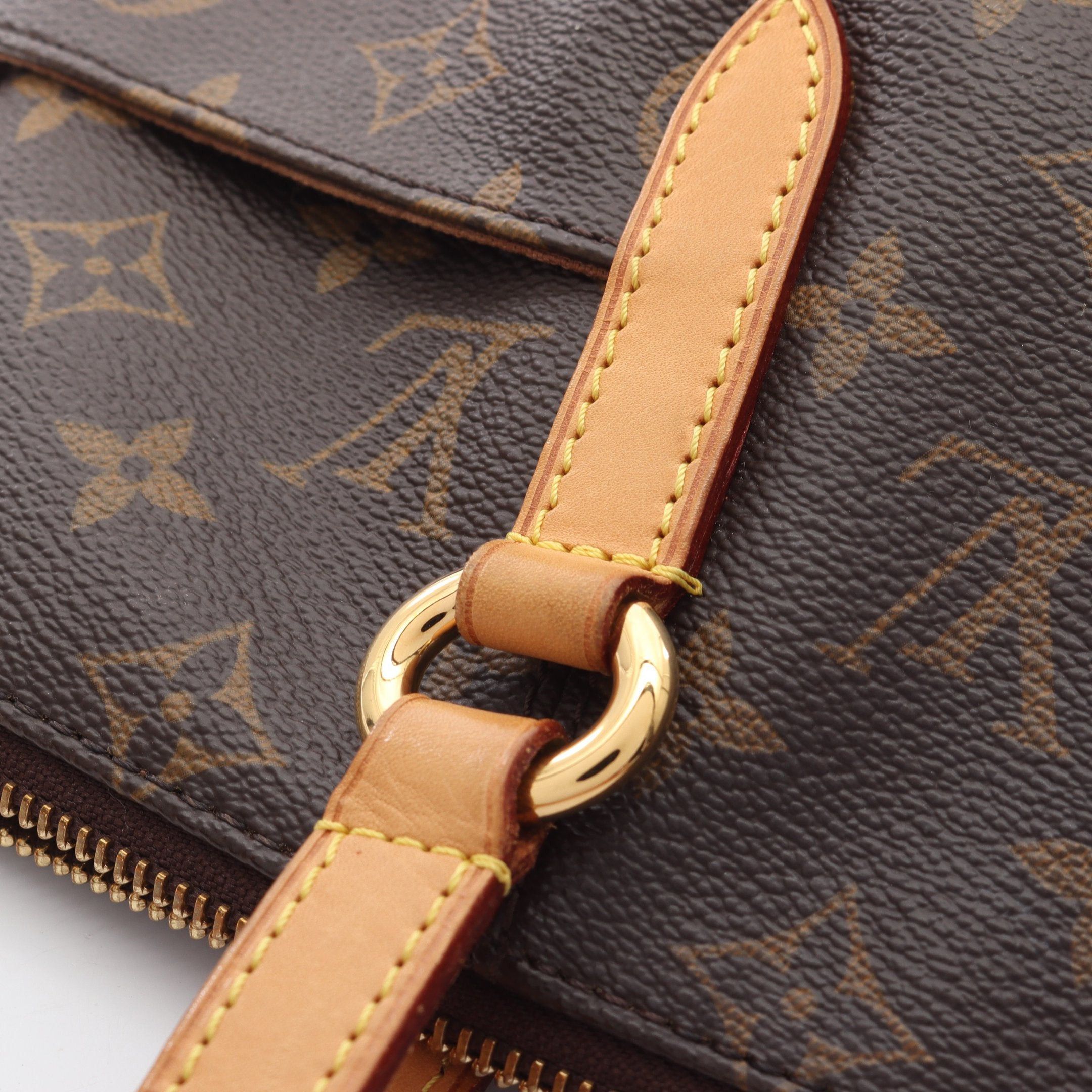 Louis Vuitton Louis Vuitton Totally Pm Monogram Shoulder Bag Tote Leather Brown Size ONE SIZE - 9 Thumbnail