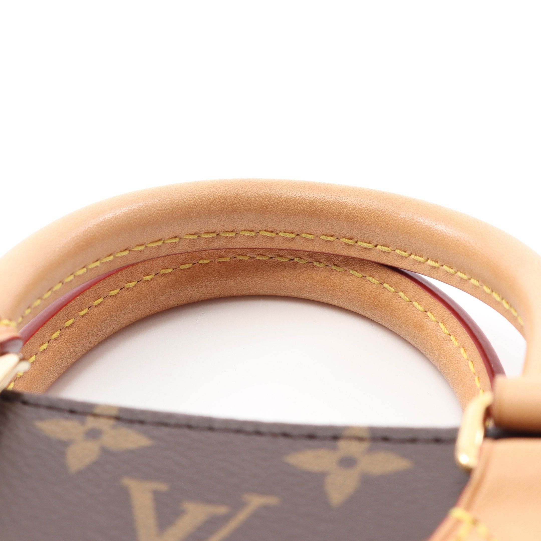 Louis Vuitton Louis Vuitton Sac Plat Bb Handbag Leather Brown Size ONE SIZE - 9 Thumbnail