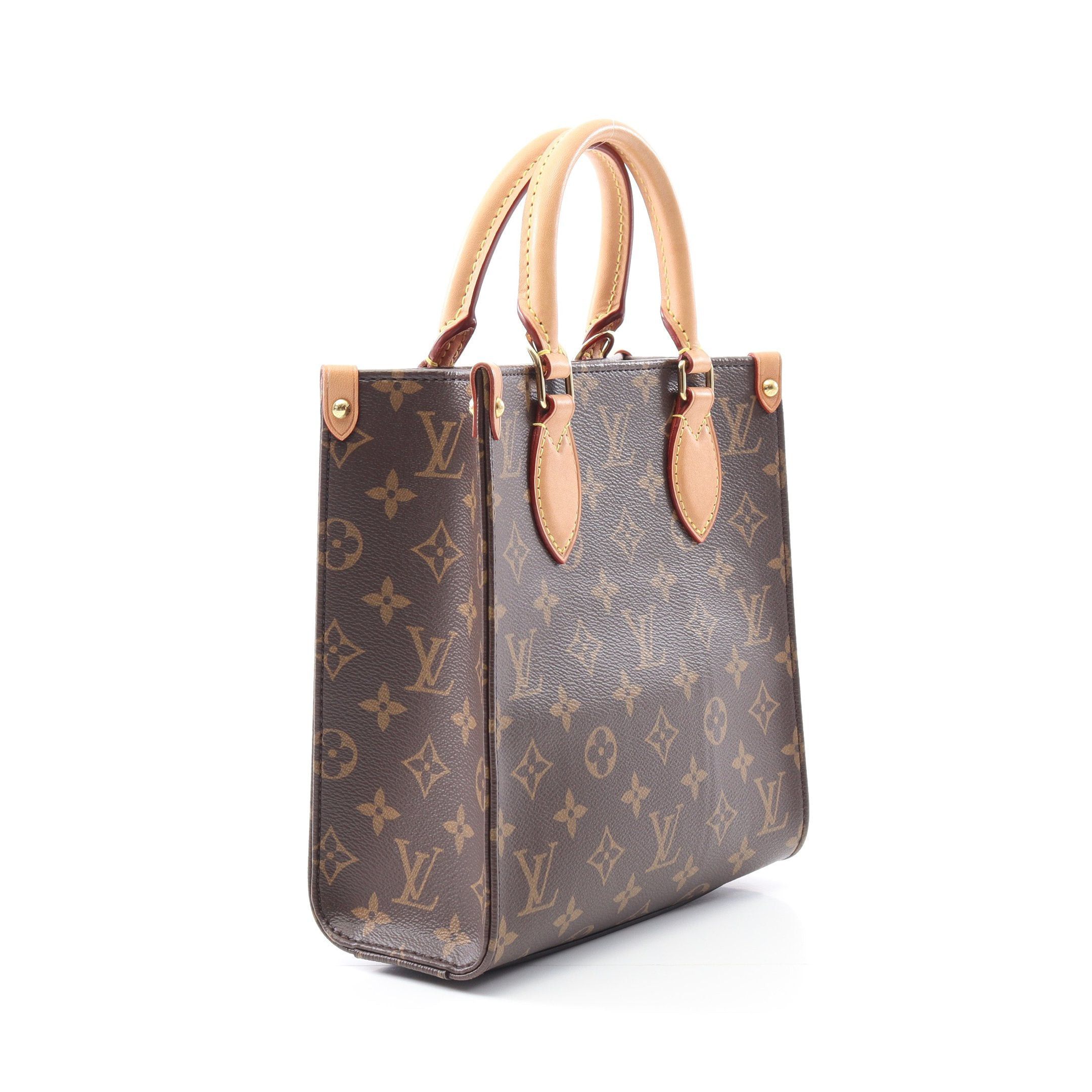 Louis Vuitton Louis Vuitton Sac Plat Bb Handbag Leather Brown Size ONE SIZE - 2 Thumbnail