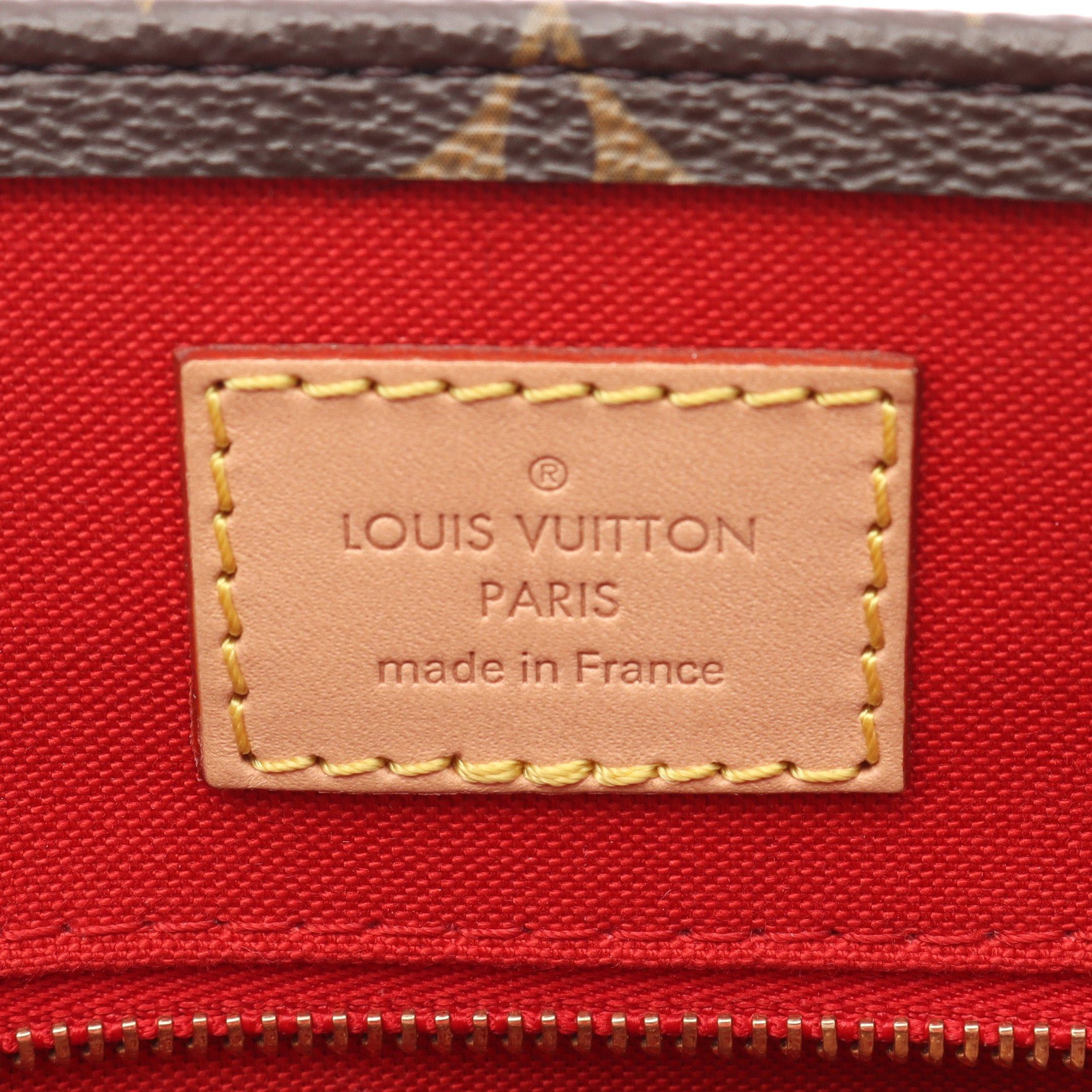 Louis Vuitton Louis Vuitton Sac Plat Bb Handbag Leather Brown Size ONE SIZE - 4 Thumbnail