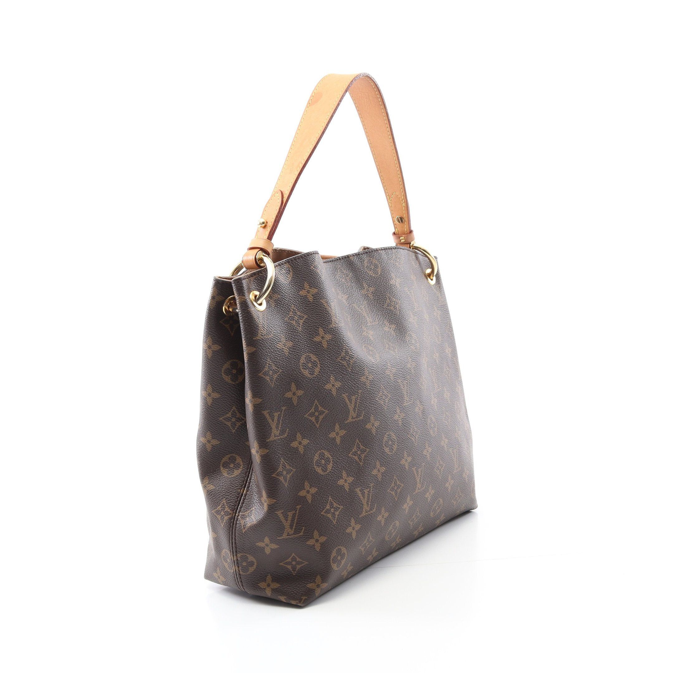 Louis Vuitton Louis Vuitton Graceful Pm Monogram One Shoulder Bag Leather Brown Size ONE SIZE - 2 Thumbnail