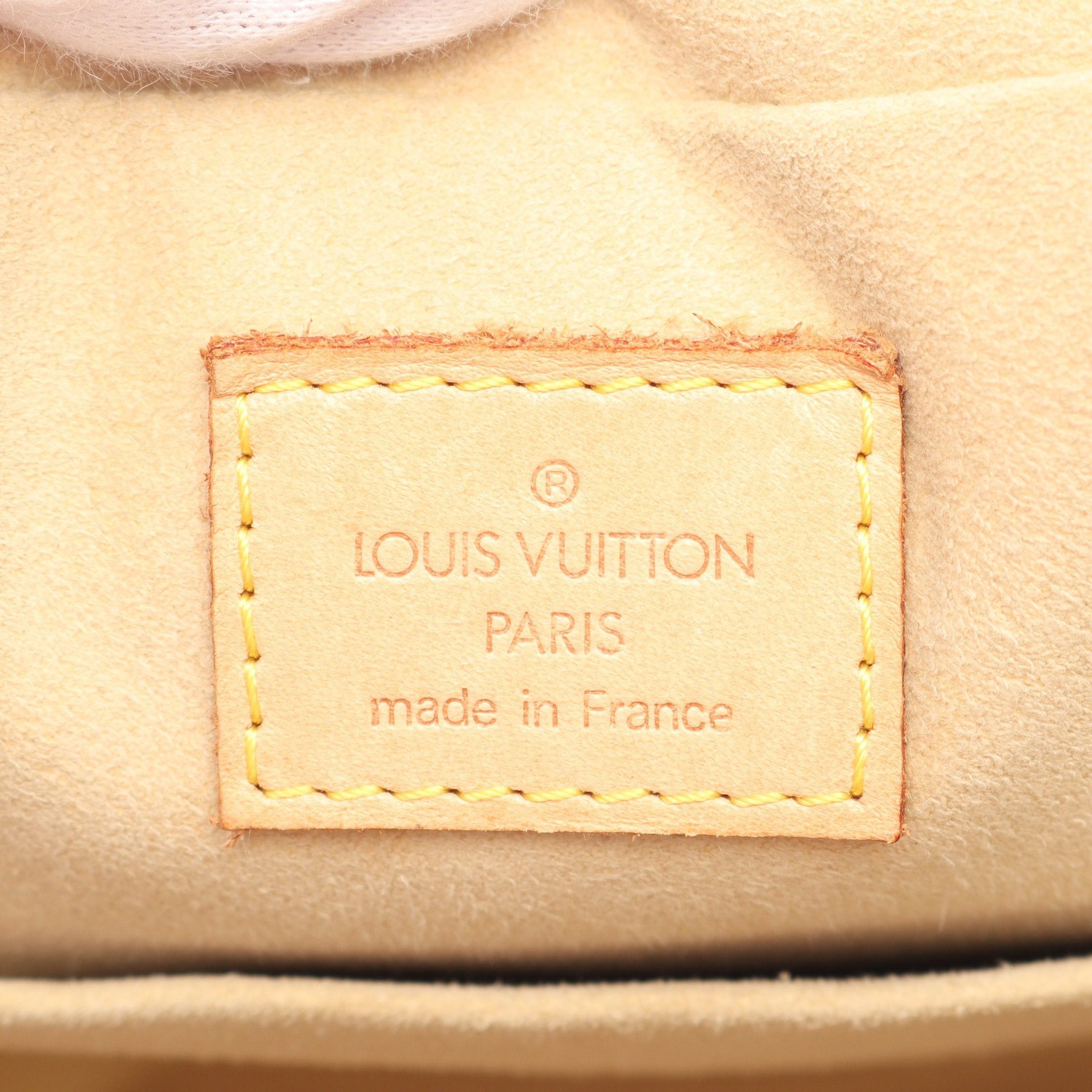 Louis Vuitton Louis Vuitton Manhattan Pm Monogram Handbag Leather Brown Size ONE SIZE - 4 Thumbnail