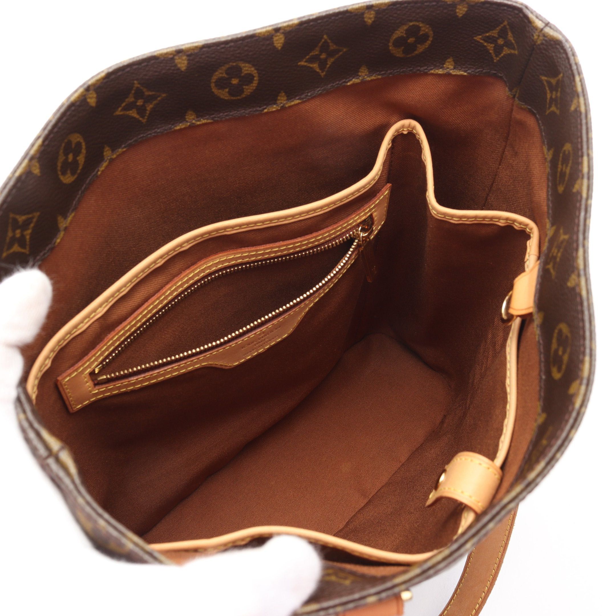 Louis Vuitton Louis Vuitton Vivian Gm Monogram Shoulder Bag Tote Leather Brown Size ONE SIZE - 3 Thumbnail