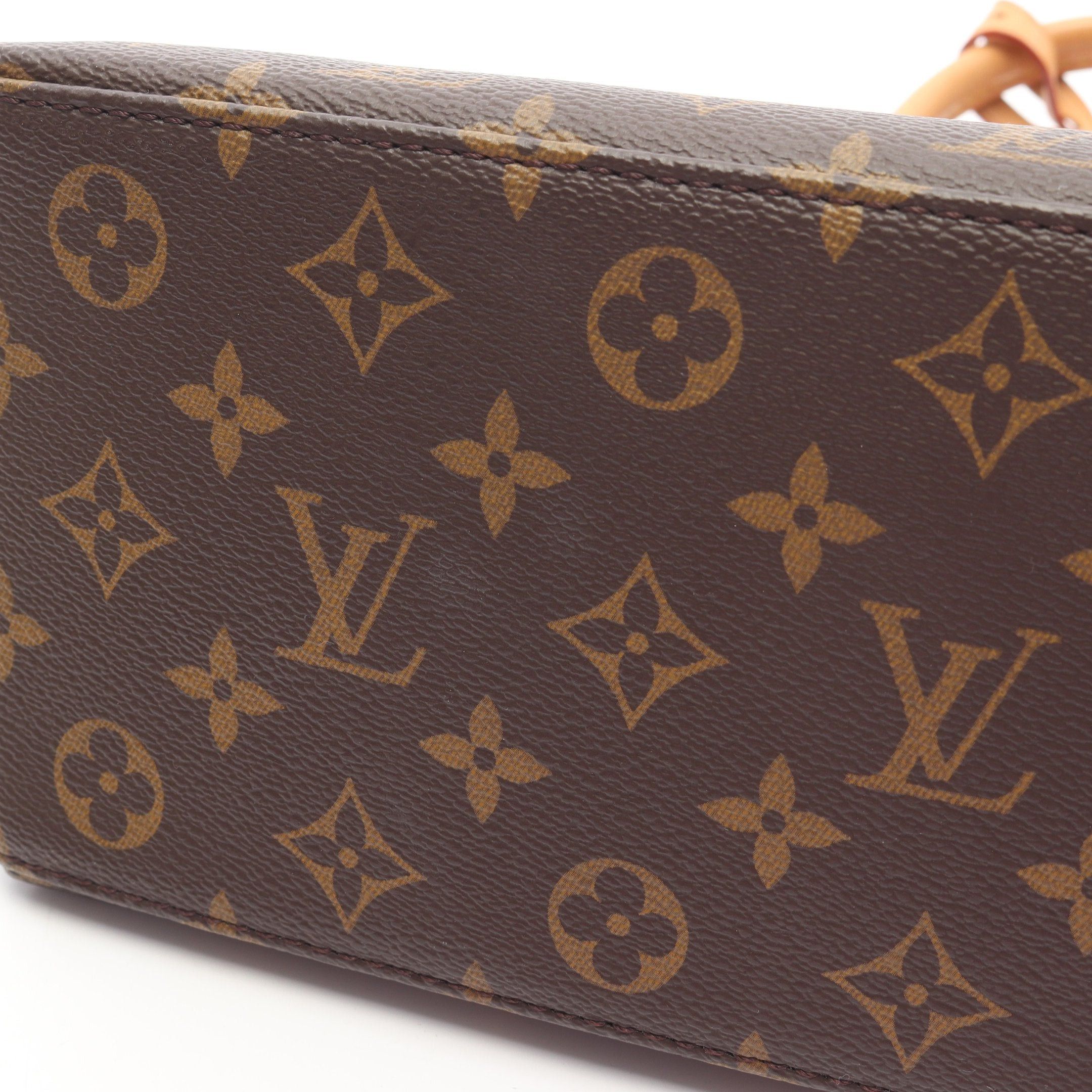 Louis Vuitton Louis Vuitton Petit Pare Pm Monogram Handbag Leather Brown Size ONE SIZE - 8 Thumbnail