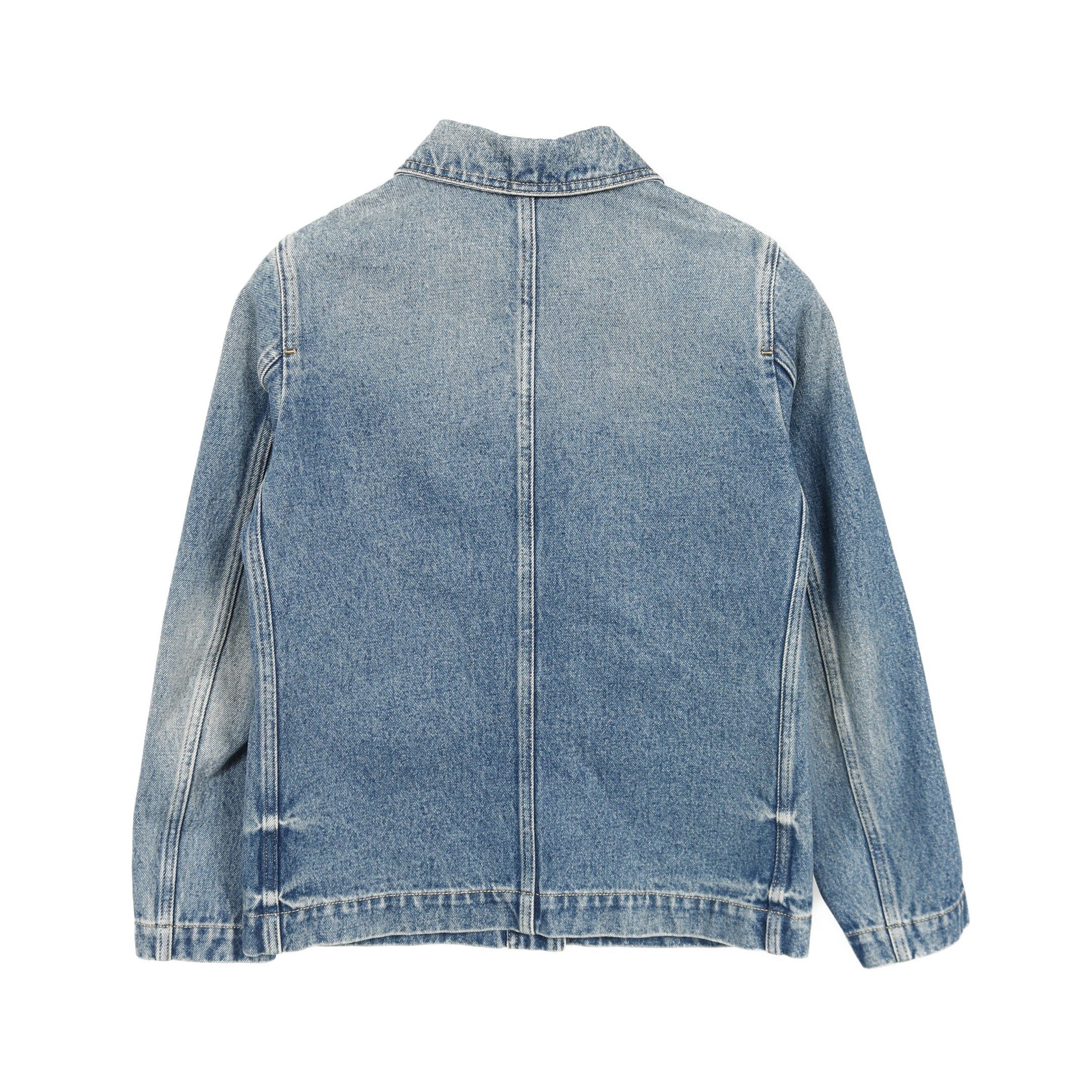Dior Dior Bee Embroidery Denim Jacket Cotton Blue Size ONE SIZE - 2 Thumbnail