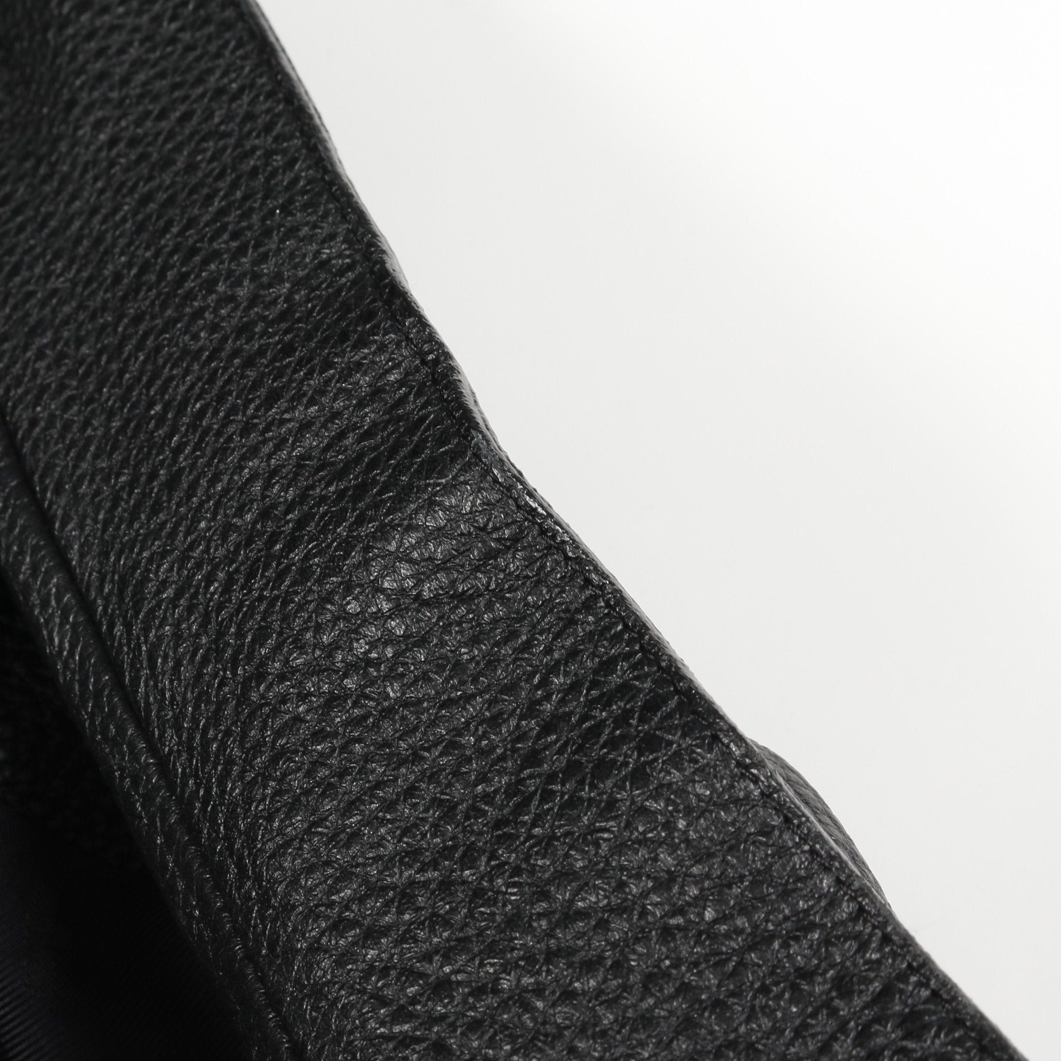 Hermes Hermes Leather Jacket Deerskin Black Size ONE SIZE - 6 Thumbnail