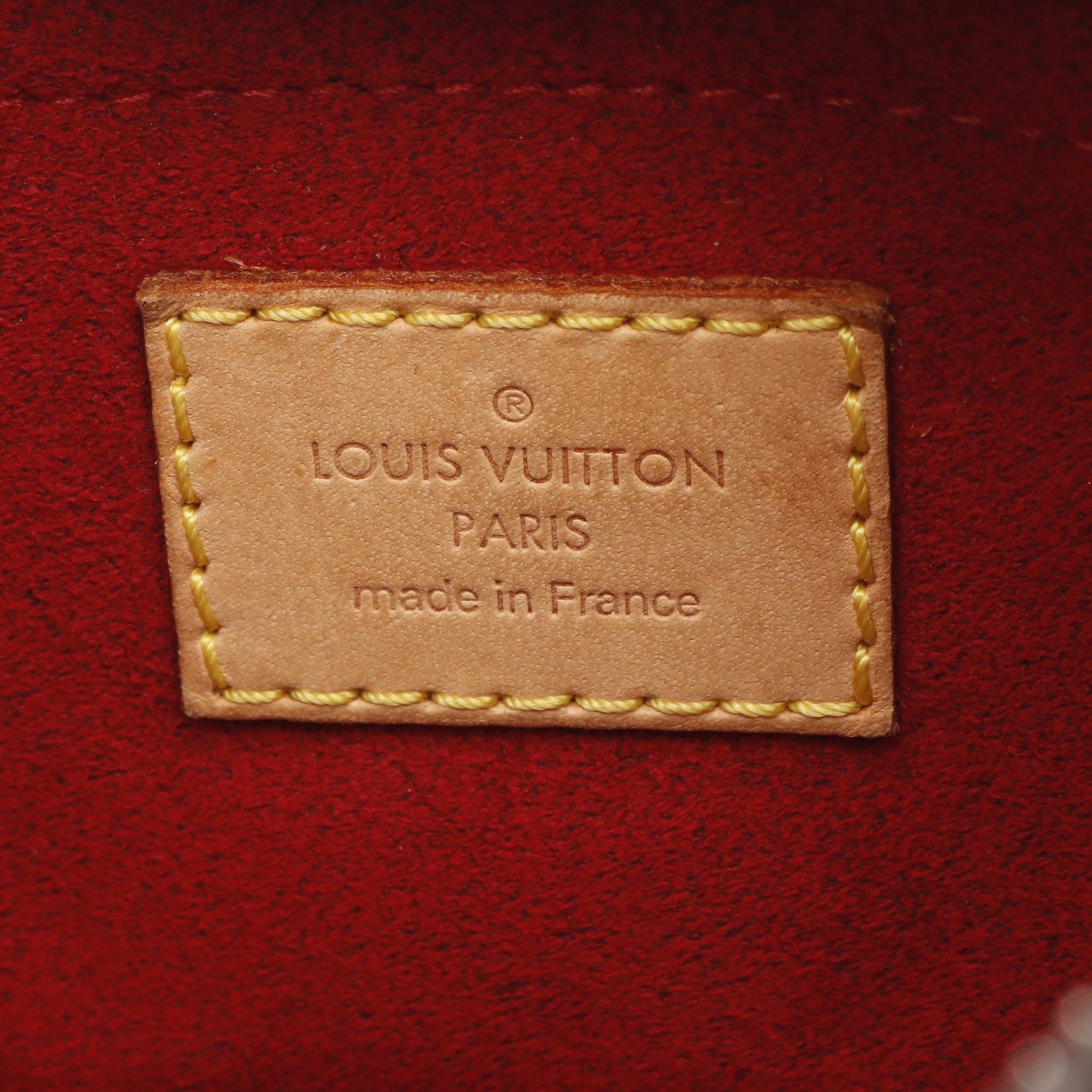 Louis Vuitton Louis Vuitton Pochette Croissant Monogram Shoulder Bag Leather Brown Size ONE SIZE - 4 Thumbnail