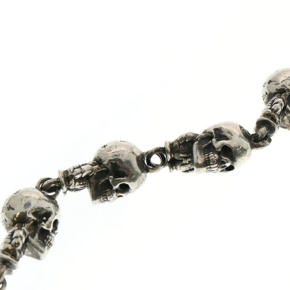 Chrome Hearts 1 Clip Delfino FOTI Skull Wallet Chain