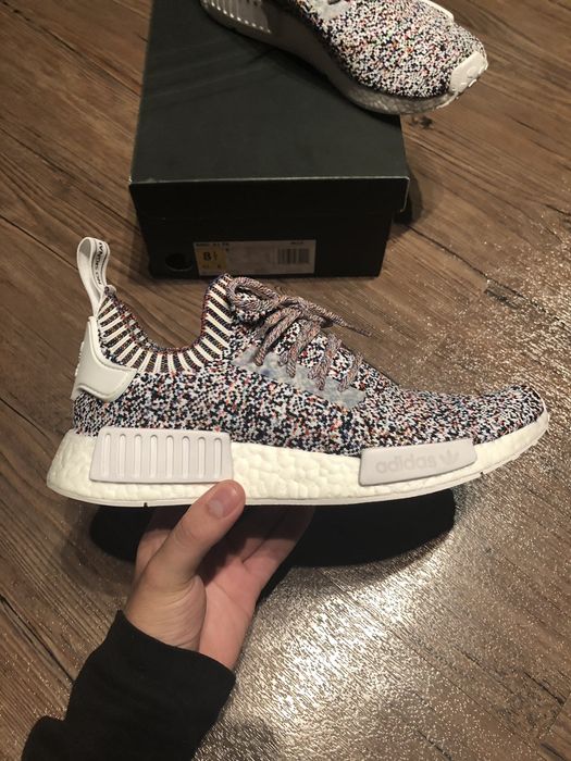 Nmd hot sale static rainbow