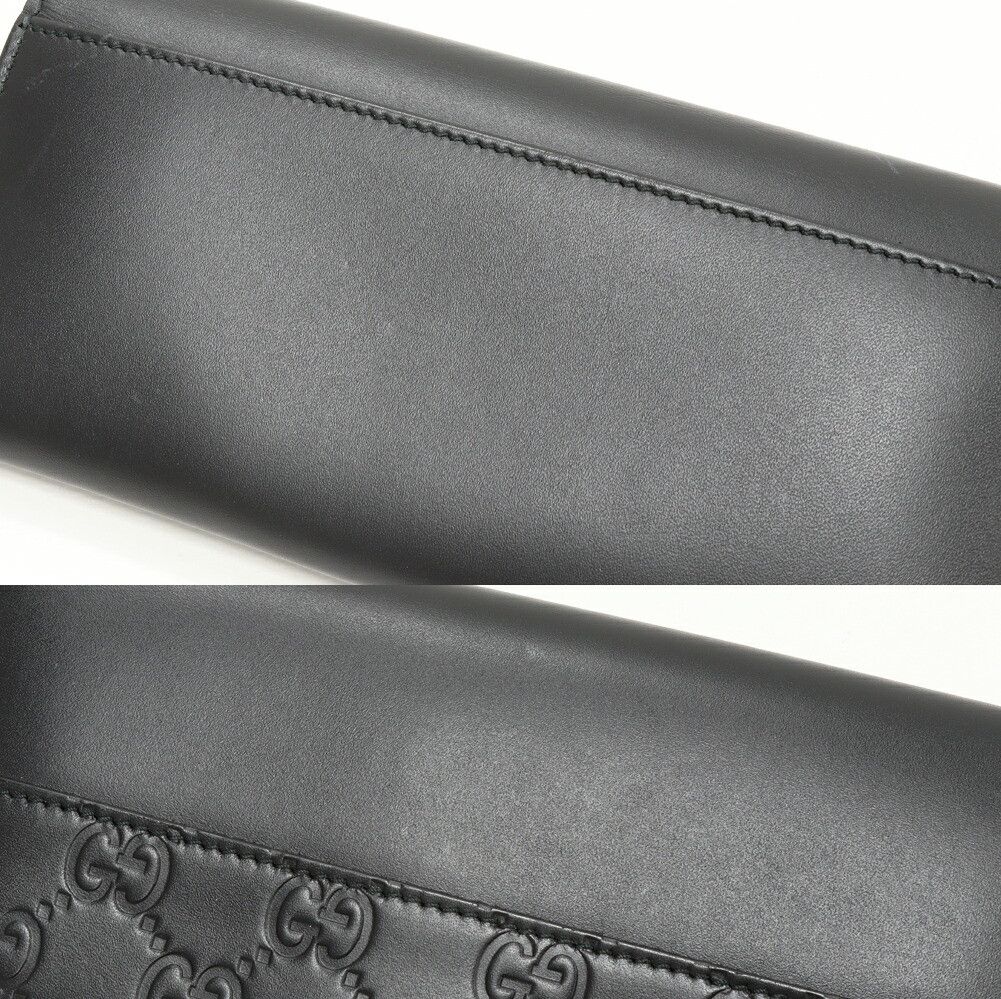Gucci Gucci Gucci GG GUCCISSIMA Calfskin Long Wallet Leather Long Wallet 408837 CWD2N 1000 DUTY FREE for USA Size ONE SIZE - 6 Thumbnail