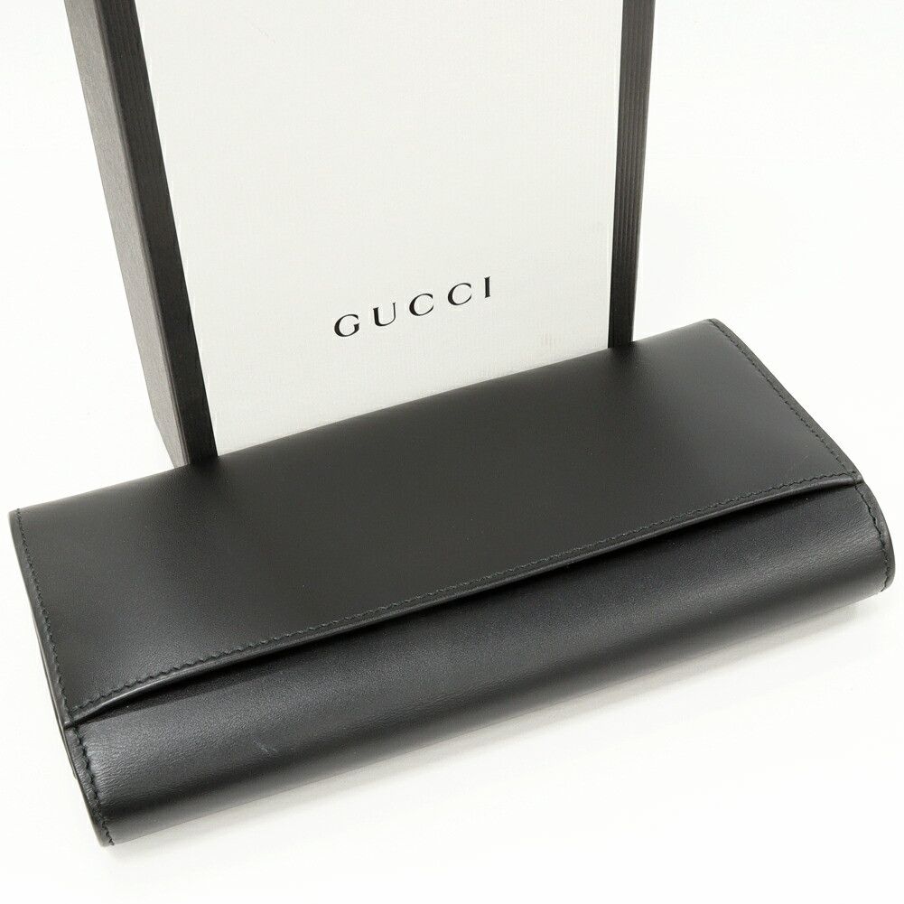 Gucci Gucci Gucci GG GUCCISSIMA Calfskin Long Wallet Leather Long Wallet 408837 CWD2N 1000 DUTY FREE for USA Size ONE SIZE - 2 Thumbnail