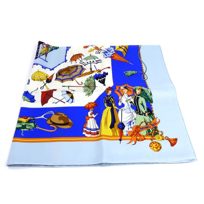 Hermes Hermes Hermes OMBRELLES ET PARARLUIES Silk Scarf Others Scarf DUTY FREE for USA Size ONE SIZE - 2 Thumbnail