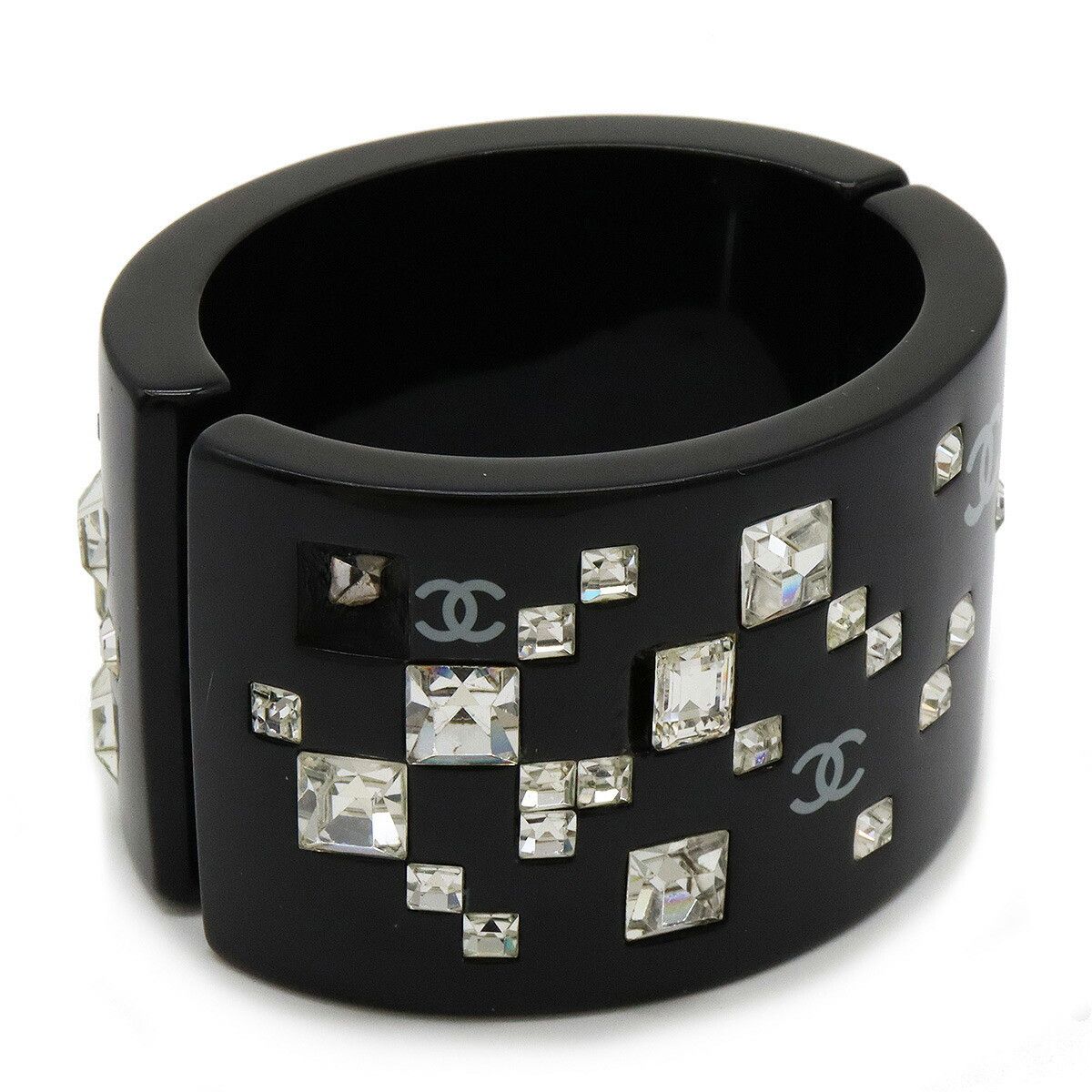 Chanel Chanel Chanel Coco Mark Bracelet Plastic Bangle Size ONE SIZE - 2 Thumbnail