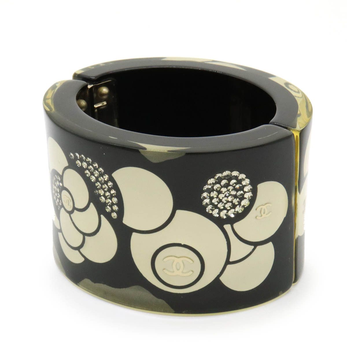 Chanel Chanel Chanel Camellia Bracelet Plastic Bangle Size ONE SIZE - 2 Thumbnail
