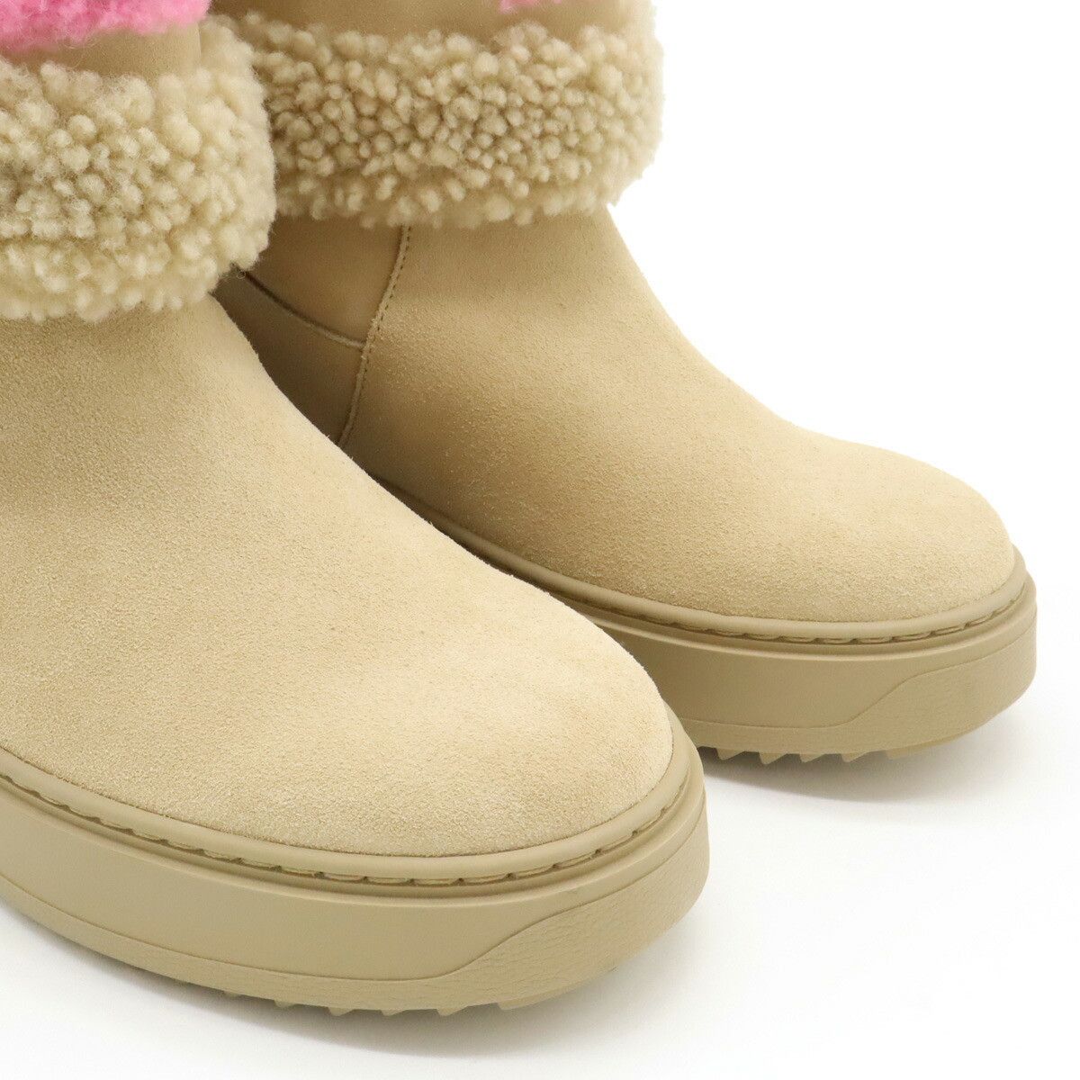 Louis Vuitton Louis Vuitton Snowdrop Line Suede Calf/Shearling