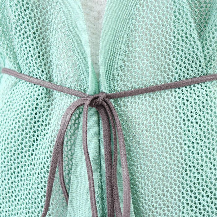Other Other Morabito Knit Cardigan Others Tops K-608900 Size ONE SIZE - 3 Thumbnail