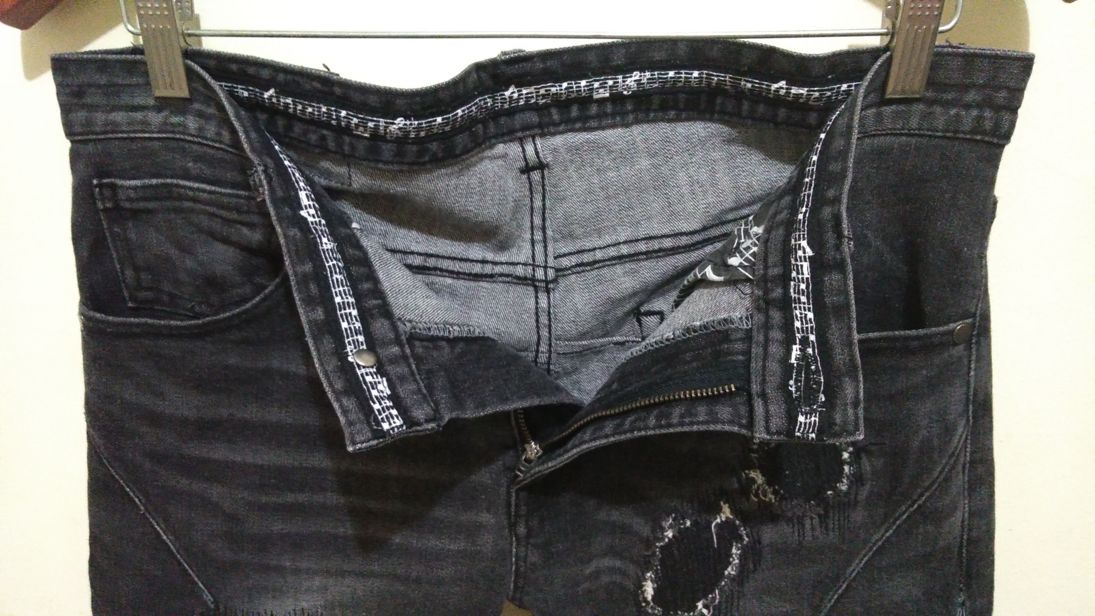 NANO universe × Number (N)ine Number Nine Distressed Jeans Size US 32 / EU 48 - 5 Thumbnail