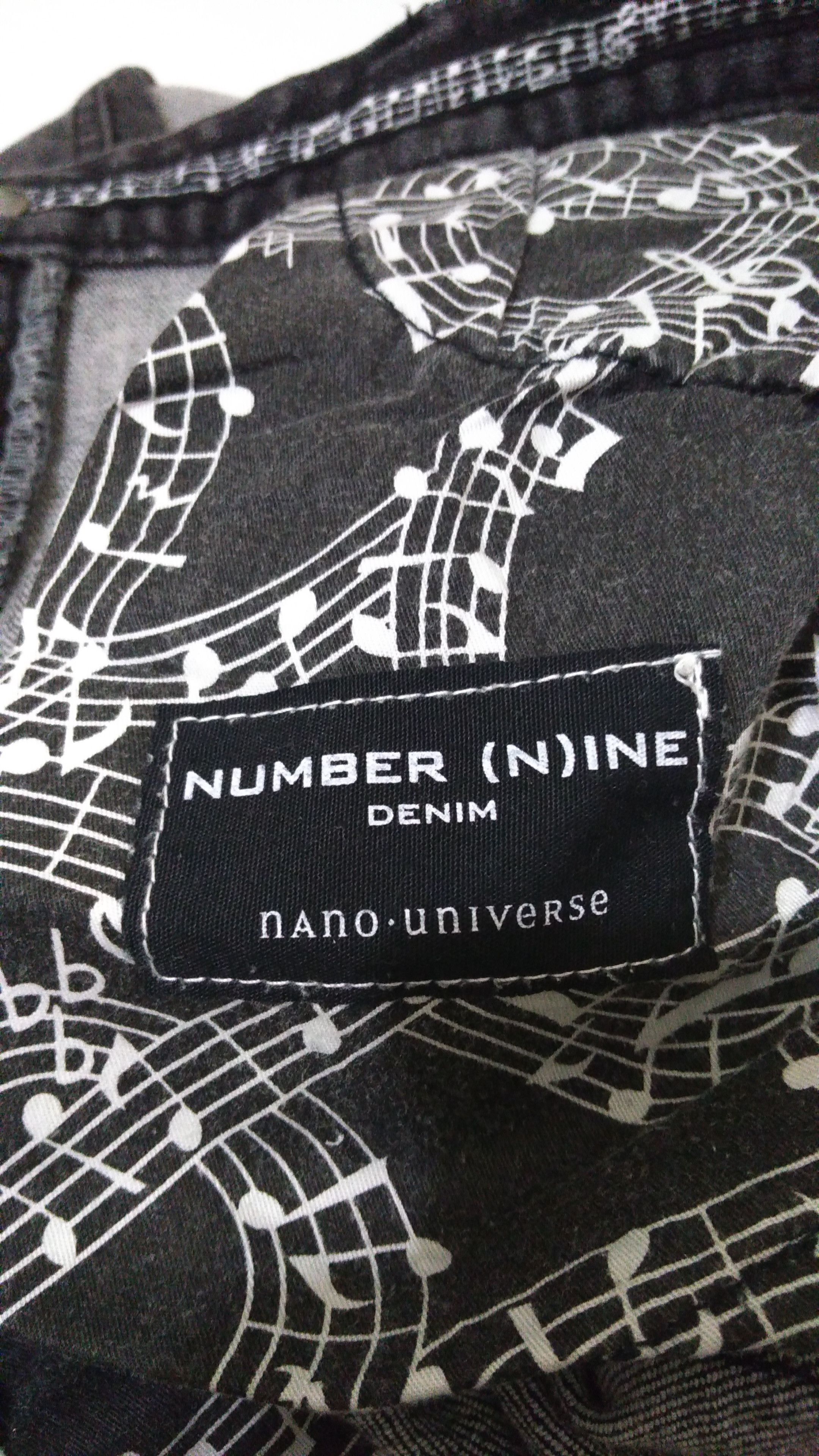 NANO universe × Number (N)ine Number Nine Distressed Jeans Size US 32 / EU 48 - 3 Thumbnail
