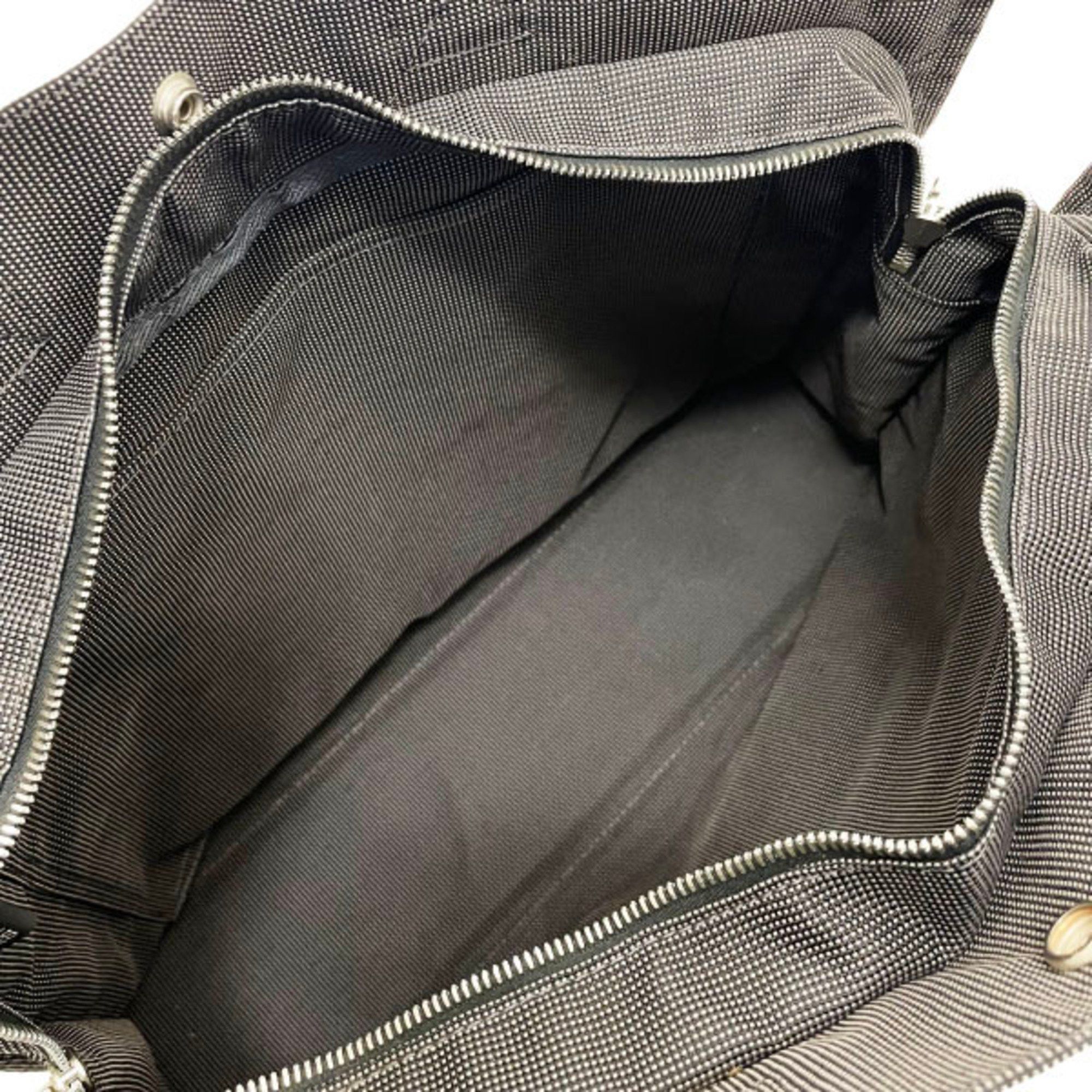 Hermes Hermes Tote Bag Air Line MM Nylon Canvas Grey HERMES Men's Women's Unisex AY-15205 Size ONE SIZE - 7 Thumbnail