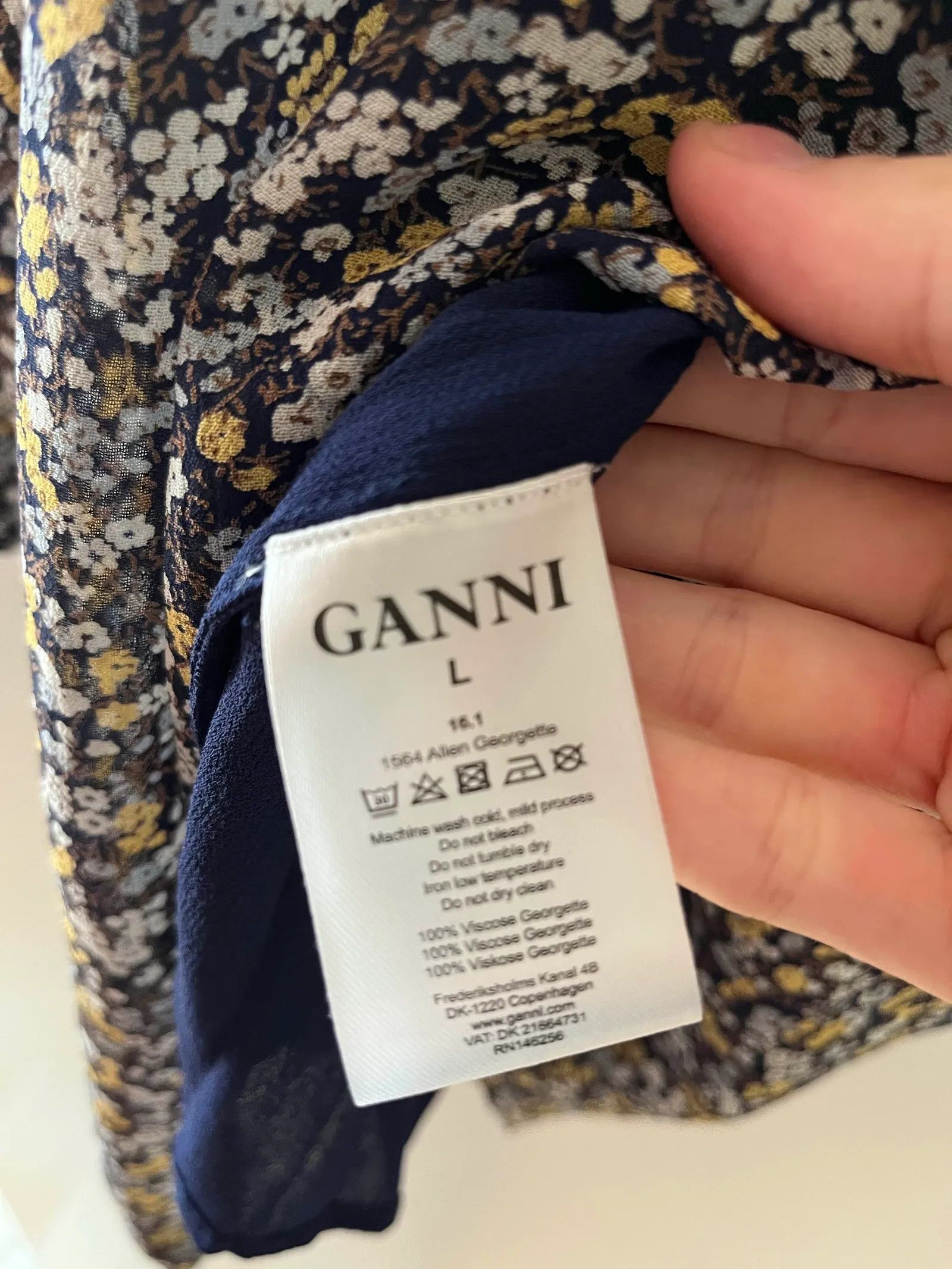Ganni Ganni Dress Size L / US 10 / IT 46 - 5 Thumbnail