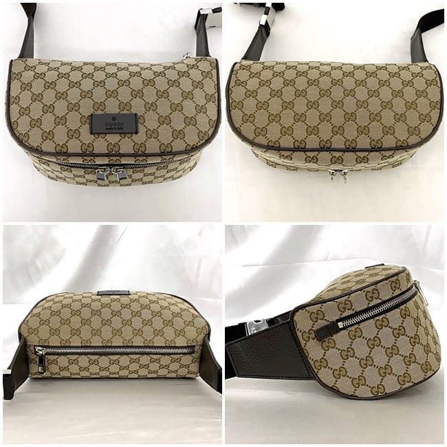 Gucci GUCCI Cross Body Bag Neutrals Cotton Size ONE SIZE - 2 Thumbnail