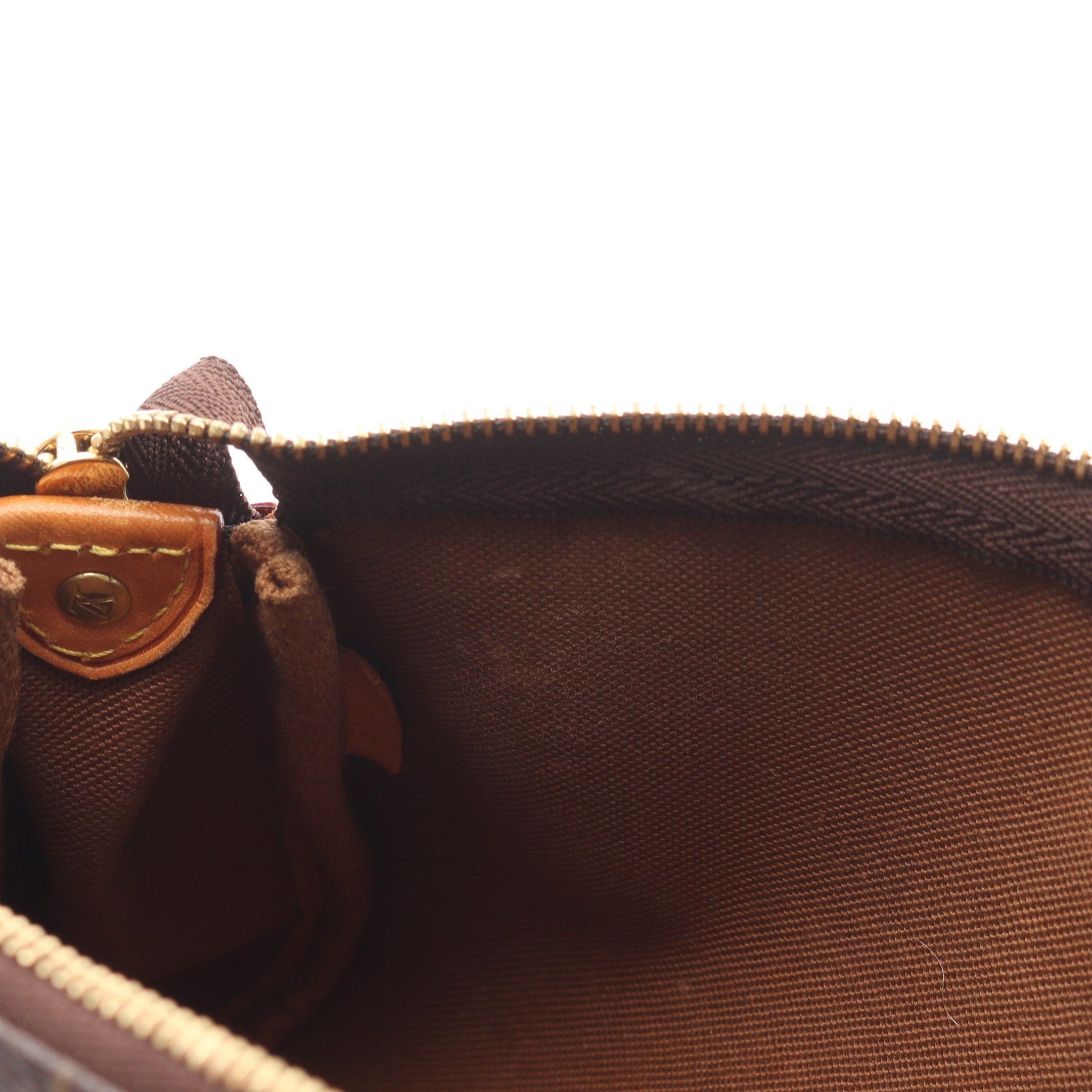 Louis Vuitton Louis Vuitton Eva Monogram Chain Shoulder Bag Leather Brown Size ONE SIZE - 8 Thumbnail