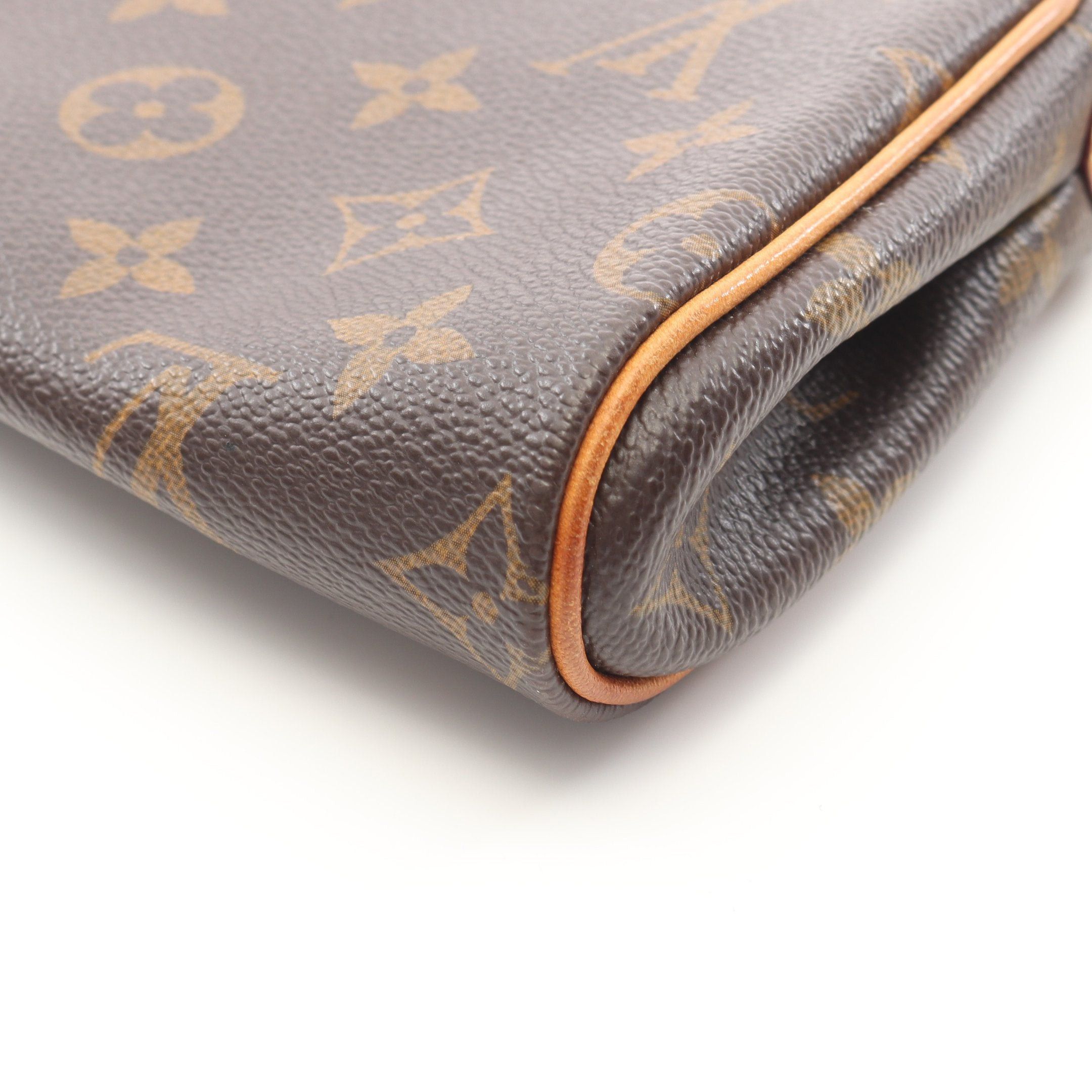 Louis Vuitton Louis Vuitton Eva Monogram Chain Shoulder Bag Leather Brown Size ONE SIZE - 10 Thumbnail