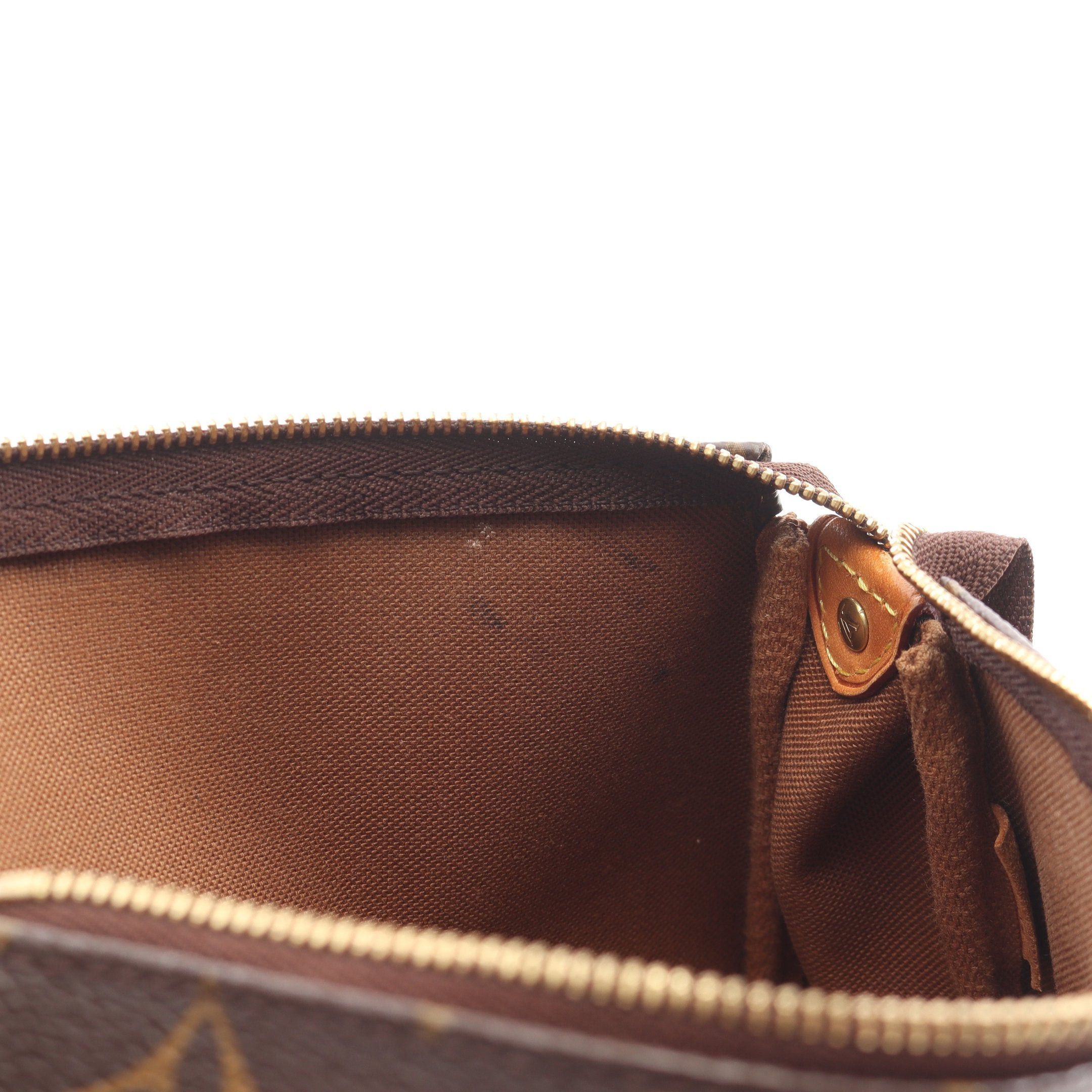 Louis Vuitton Louis Vuitton Eva Monogram Chain Shoulder Bag Leather Brown Size ONE SIZE - 7 Thumbnail