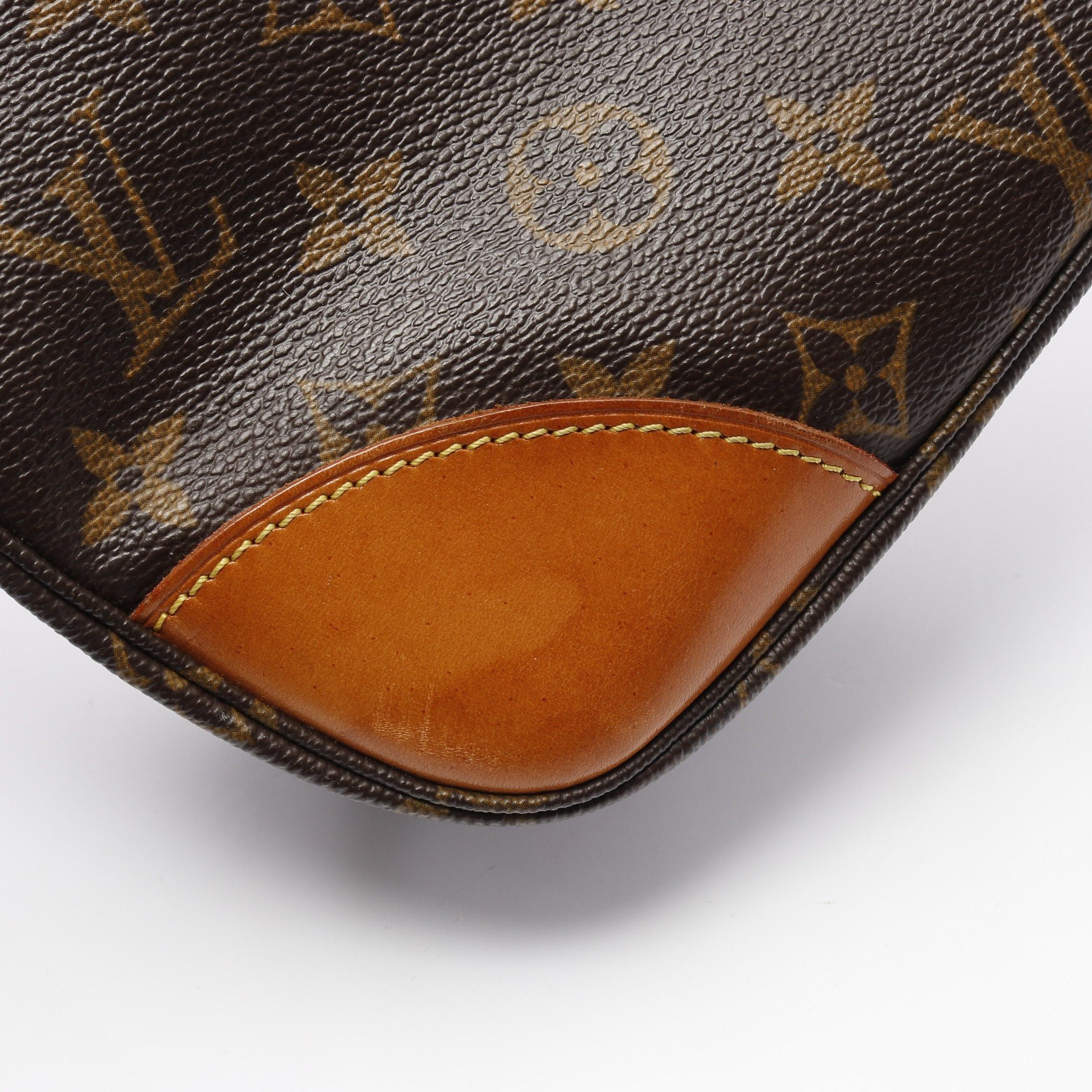 Louis Vuitton Louis Vuitton Boulogne Pm Monogram Shoulder Bag Leather Brown Size ONE SIZE - 10 Thumbnail