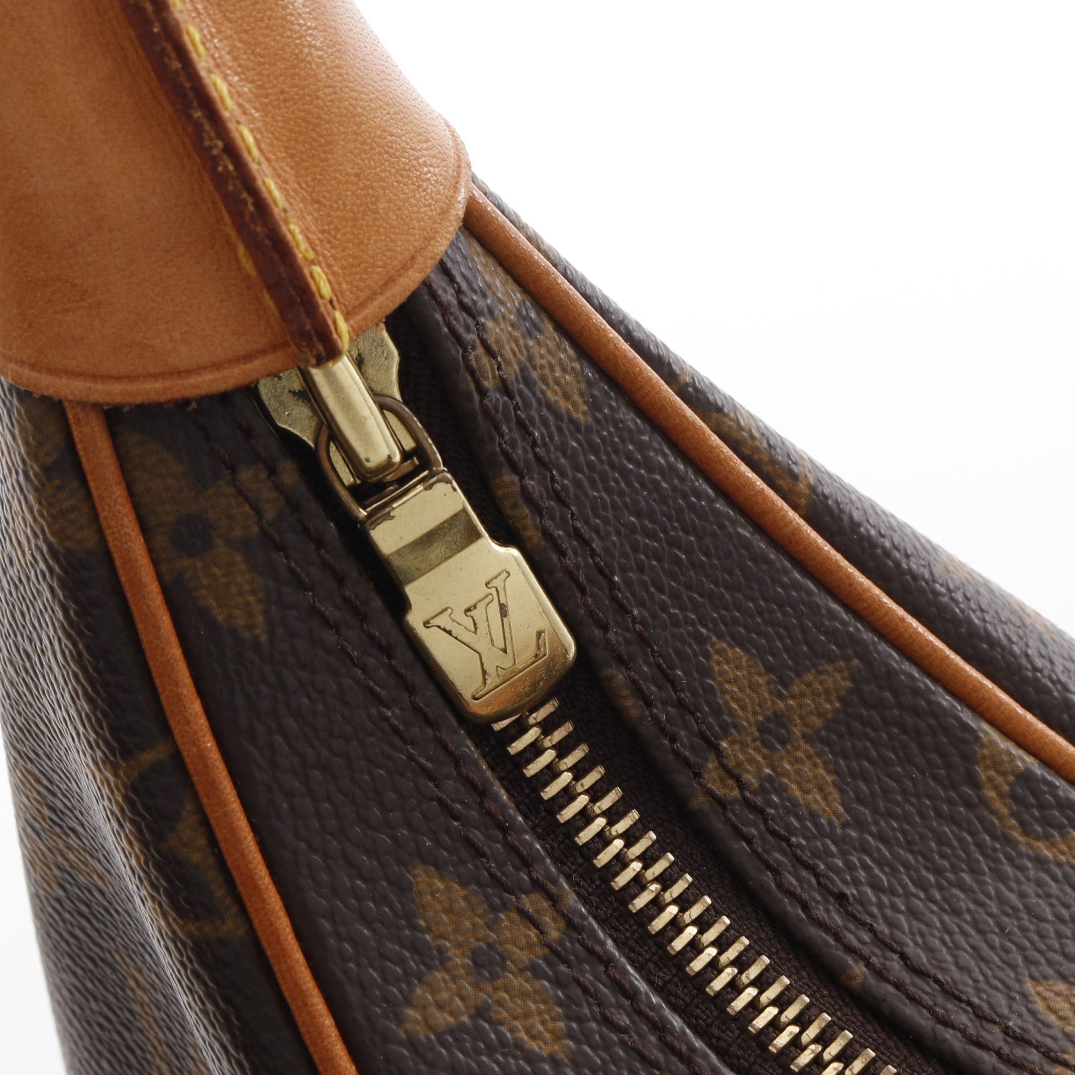 Louis Vuitton Louis Vuitton Boulogne Pm Monogram Shoulder Bag Leather Brown Size ONE SIZE - 9 Thumbnail