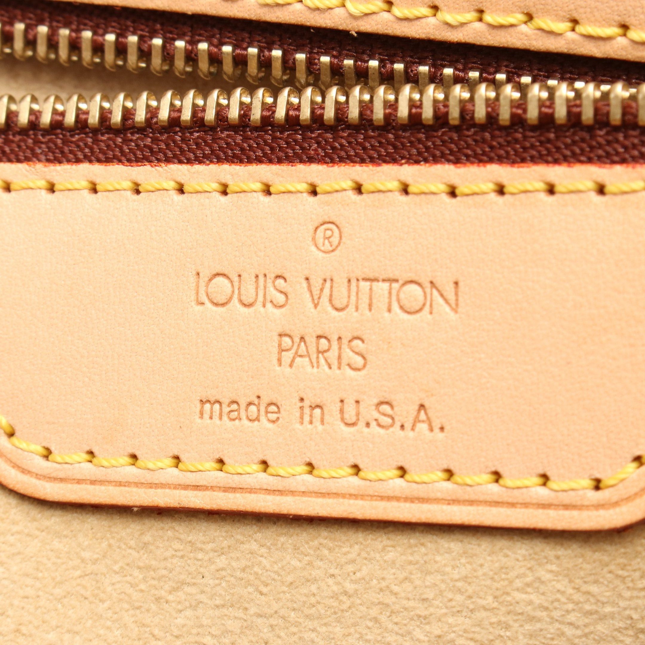 Louis Vuitton Louis Vuitton Cite Gm Monogram Shoulder Bag Leather Brown Size ONE SIZE - 4 Thumbnail