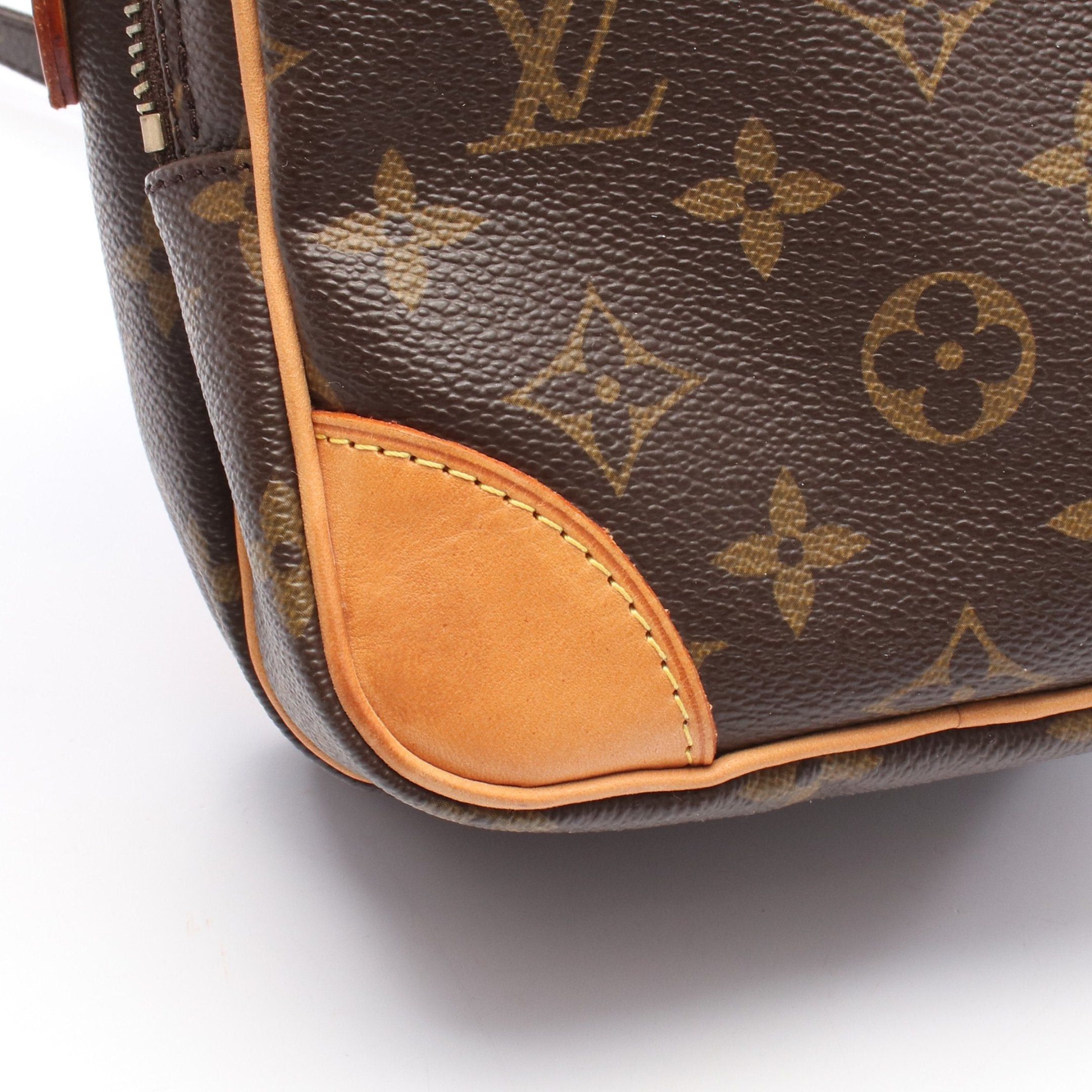 Louis Vuitton Louis Vuitton Amazon Monogram Shoulder Bag Leather Brown Size ONE SIZE - 6 Thumbnail