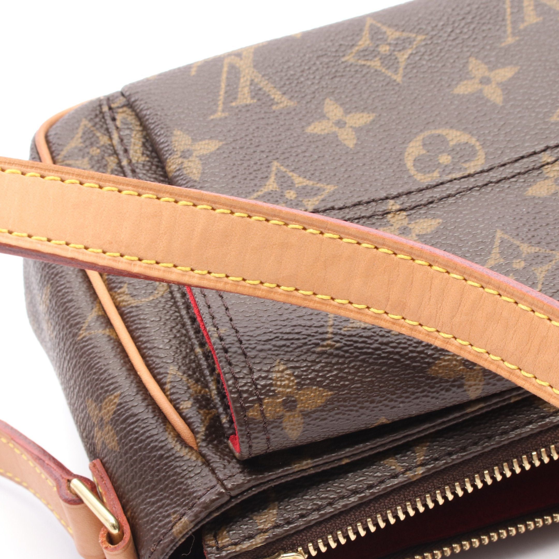 Louis Vuitton Louis Vuitton Viva Cite Pm Monogram Shoulder Bag Leather Brown Size ONE SIZE - 10 Thumbnail