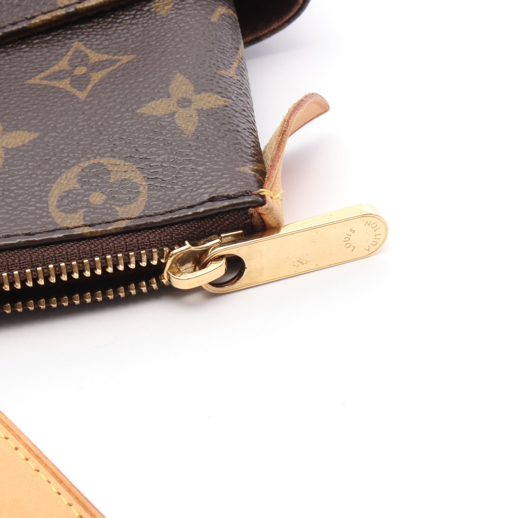 Louis Vuitton Louis Vuitton Totally Pm Monogram Shoulder Bag Tote Leather Brown Size ONE SIZE - 9 Thumbnail