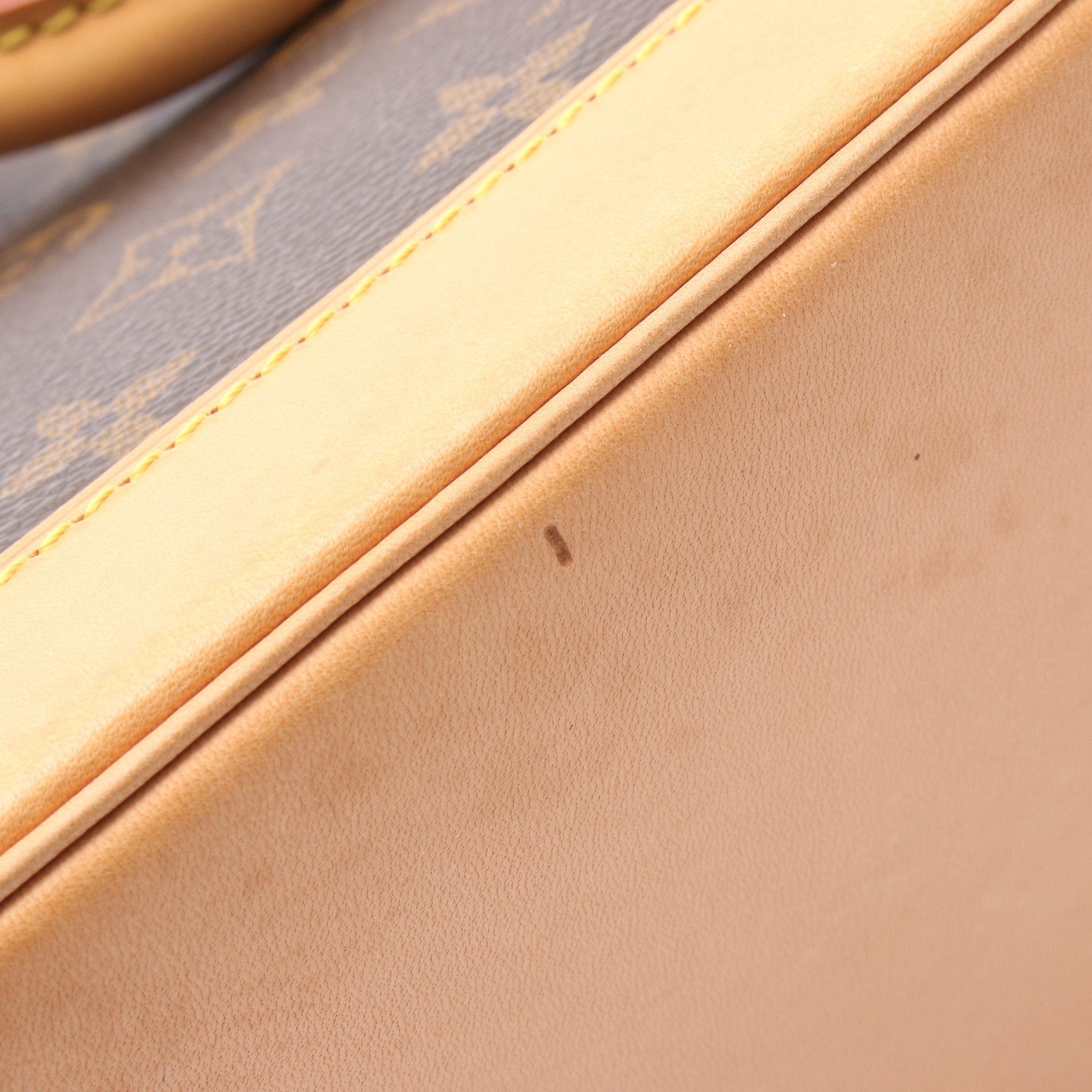 Louis Vuitton Louis Vuitton Alma Pm Monogram Handbag Leather Brown Size ONE SIZE - 10 Thumbnail
