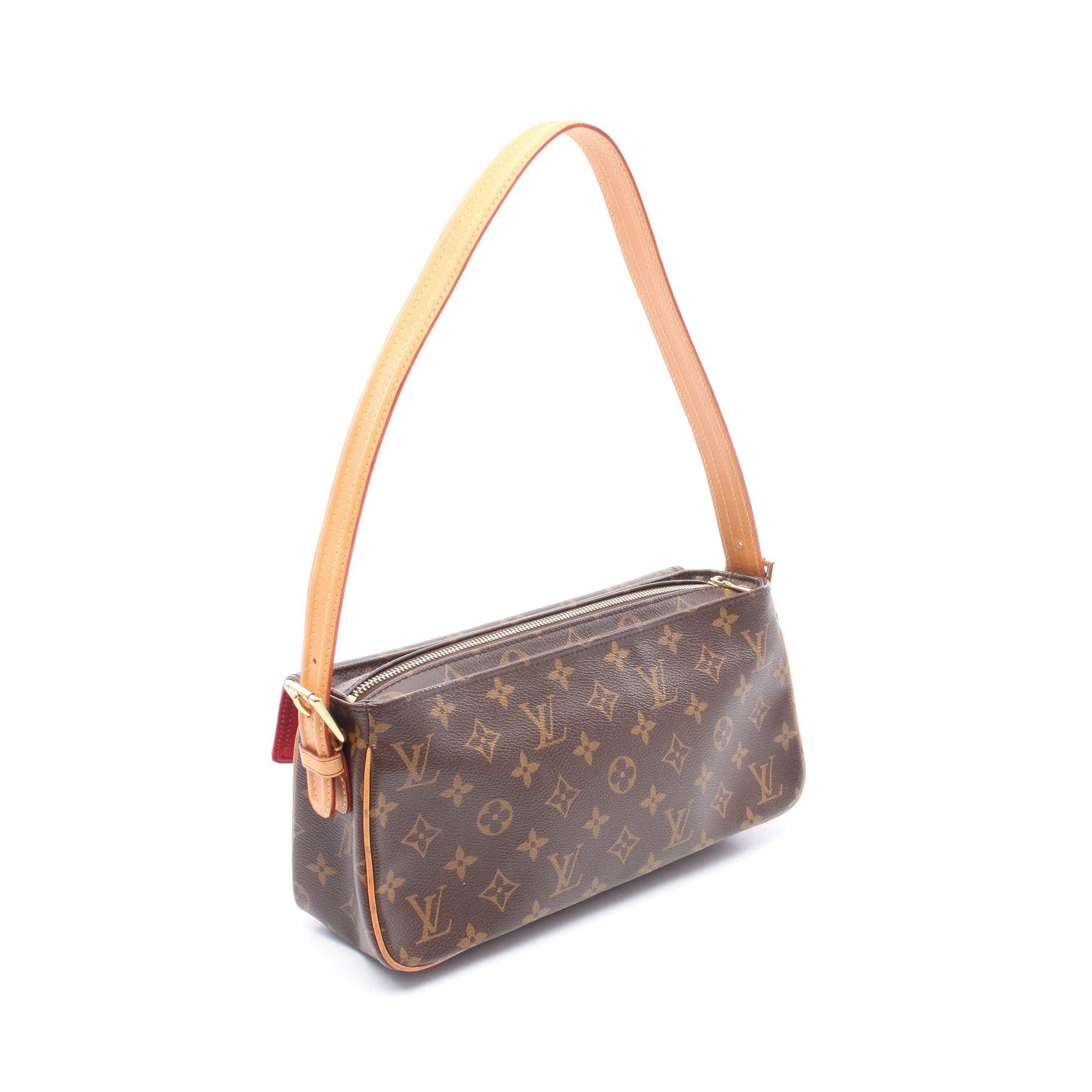 Louis Vuitton Louis Vuitton Vivacite Mm Monogram Shoulder Bag Leather Brown Size ONE SIZE - 2 Thumbnail