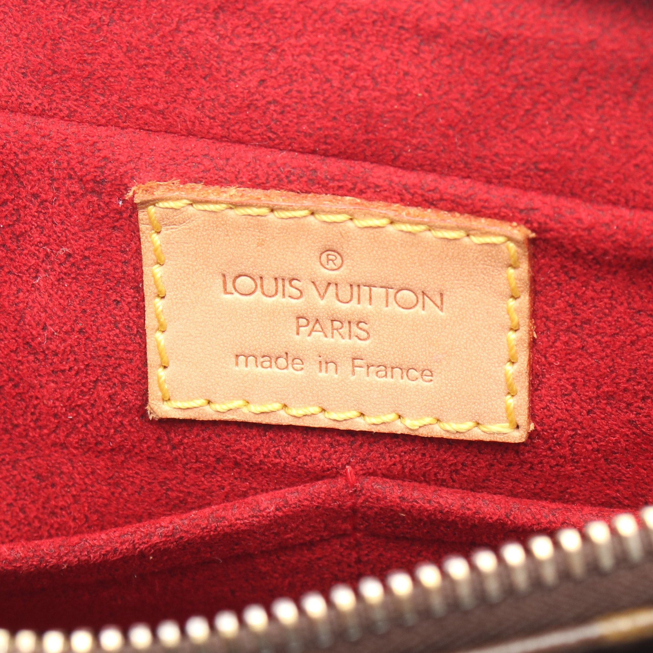 Louis Vuitton Louis Vuitton Vivacite Mm Monogram Shoulder Bag Leather Brown Size ONE SIZE - 4 Thumbnail