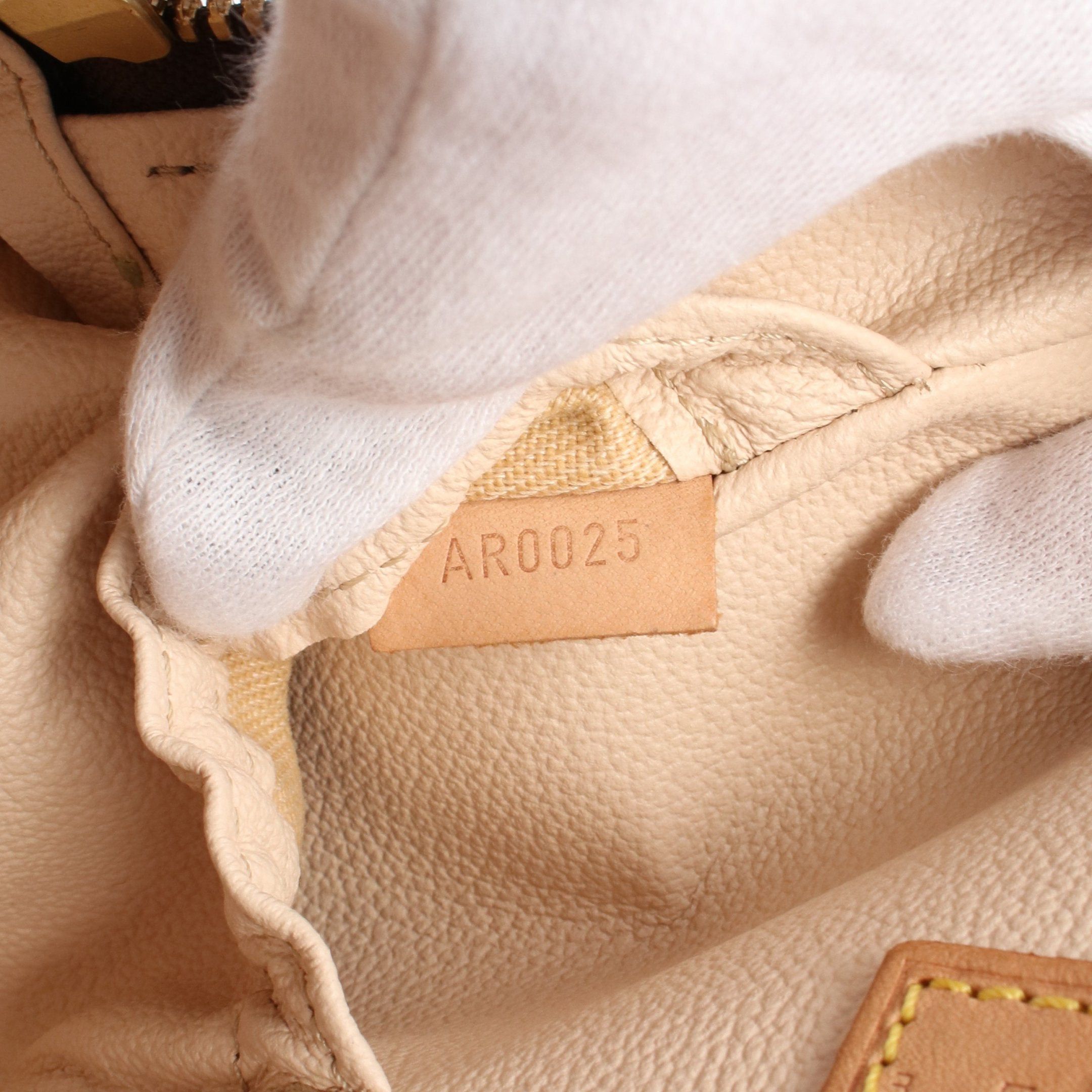 Louis Vuitton Louis Vuitton Spontini Monogram Handbag Leather Brown Size ONE SIZE - 5 Thumbnail