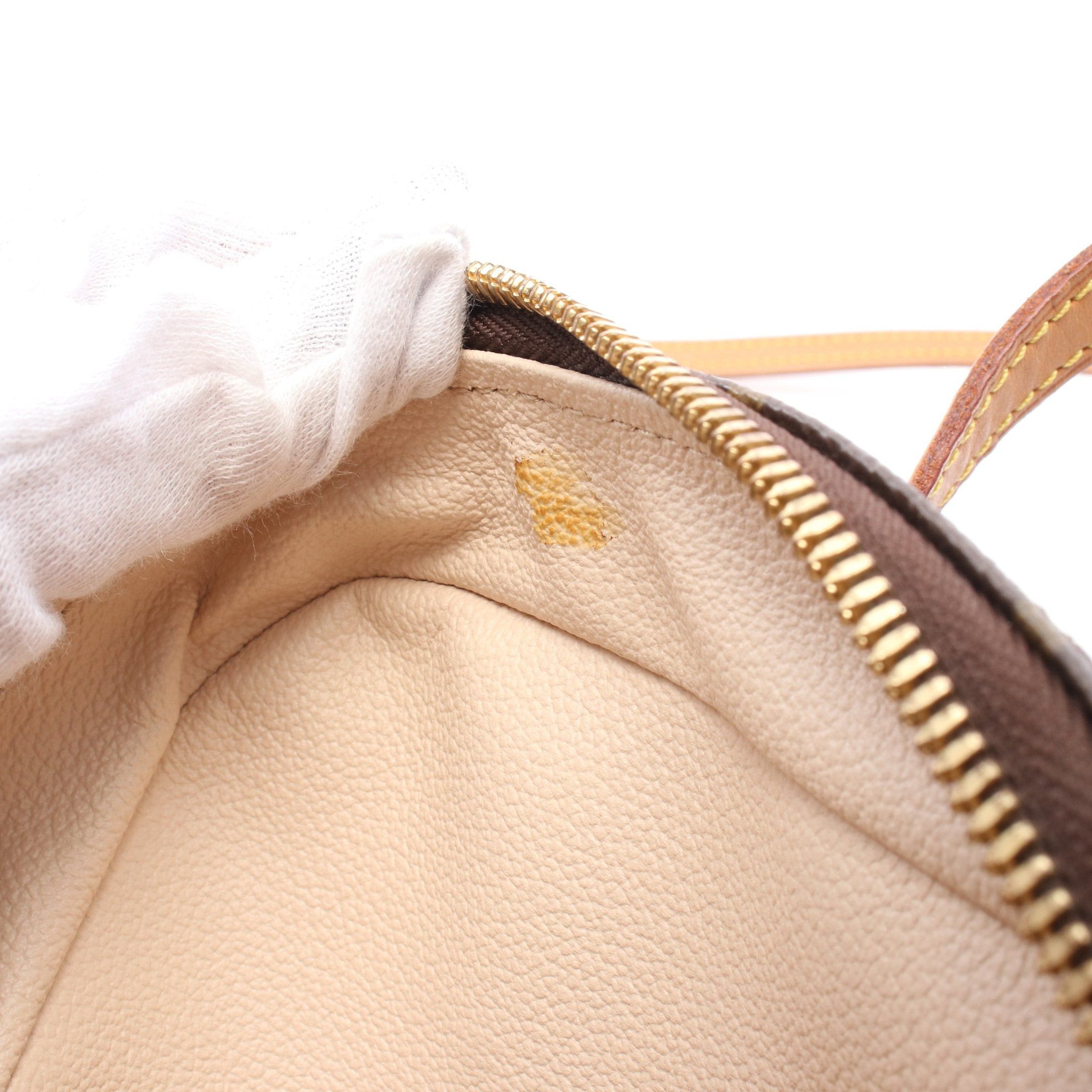 Louis Vuitton Louis Vuitton Spontini Monogram Handbag Leather Brown Size ONE SIZE - 8 Thumbnail
