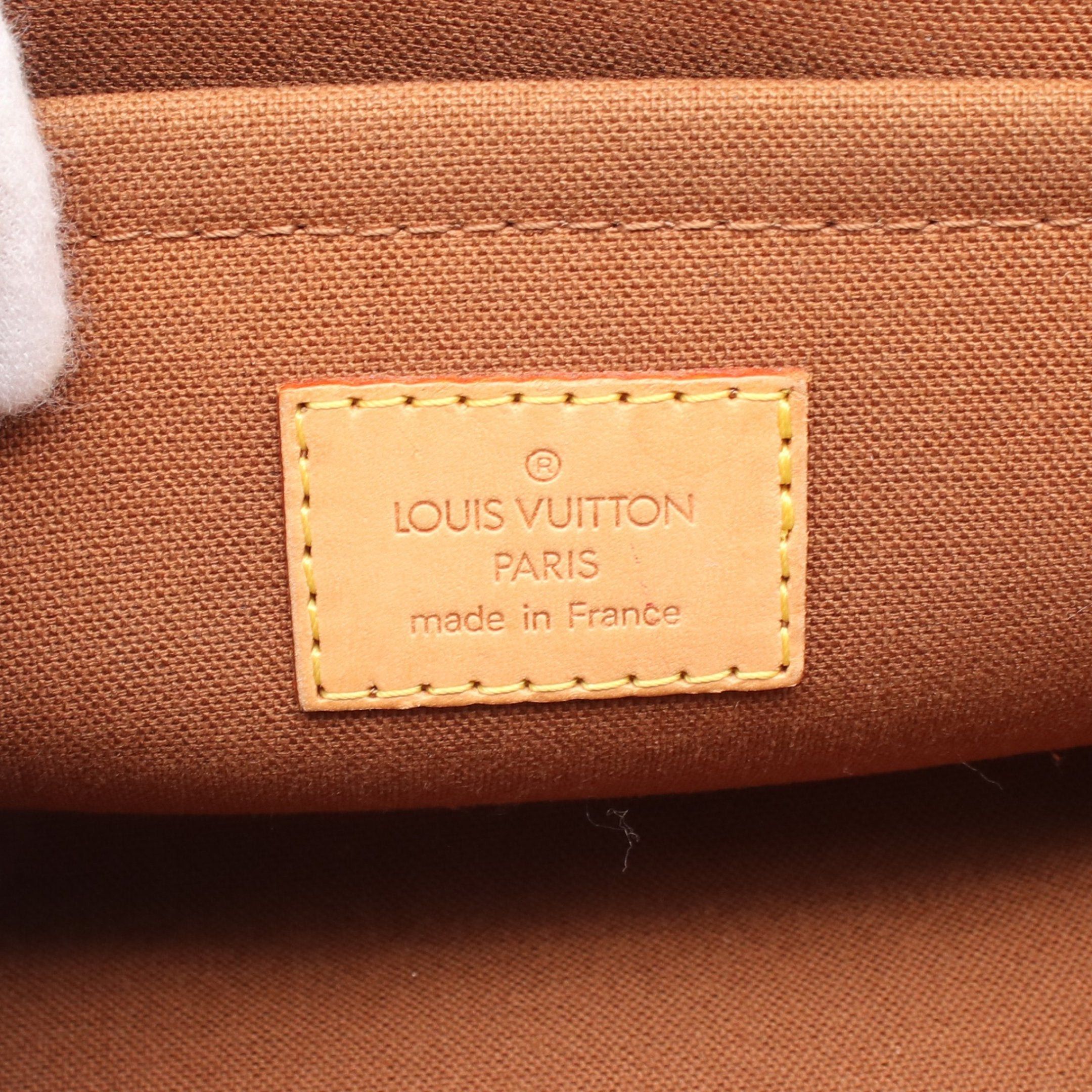 Louis Vuitton Louis Vuitton Popincourt Monogram Handbag Leather Brown Size ONE SIZE - 4 Thumbnail