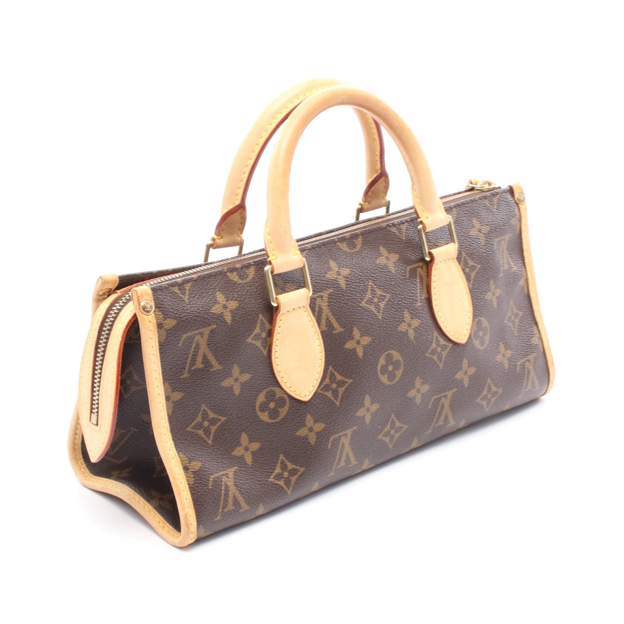 Louis Vuitton Louis Vuitton Popincourt Monogram Handbag Leather Brown Size ONE SIZE - 2 Thumbnail