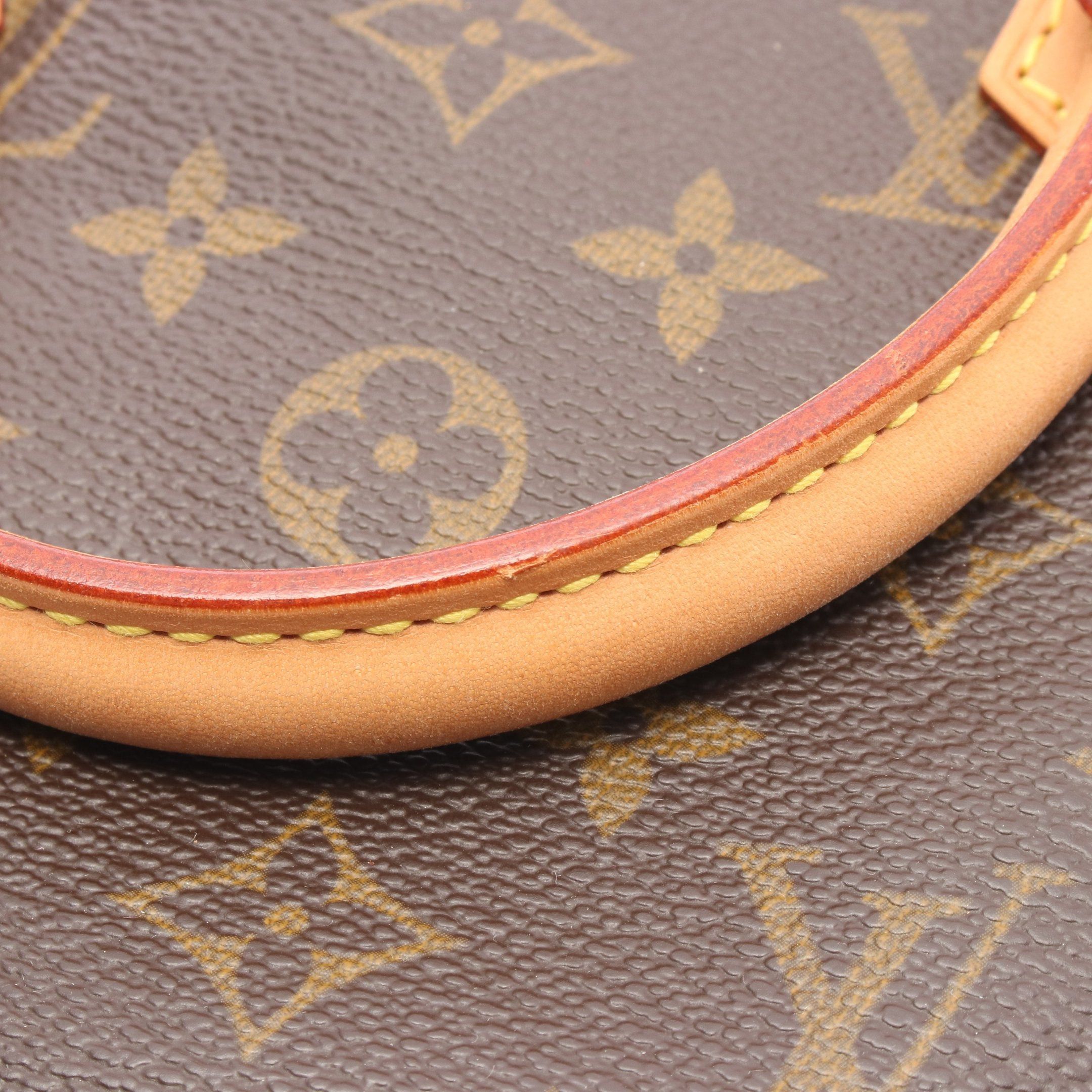 Louis Vuitton Louis Vuitton Speedy 30 Monogram Handbag Leather Brown Size ONE SIZE - 7 Thumbnail