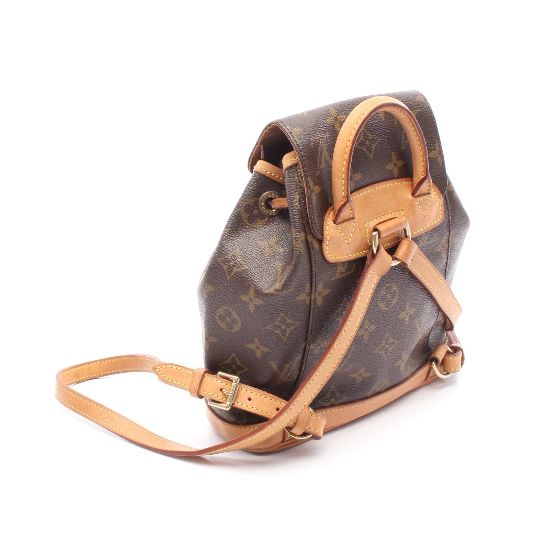 Louis Vuitton Louis Vuitton Mini Monster Monogram Backpack Rucksack Leather Brown Size ONE SIZE - 2 Thumbnail