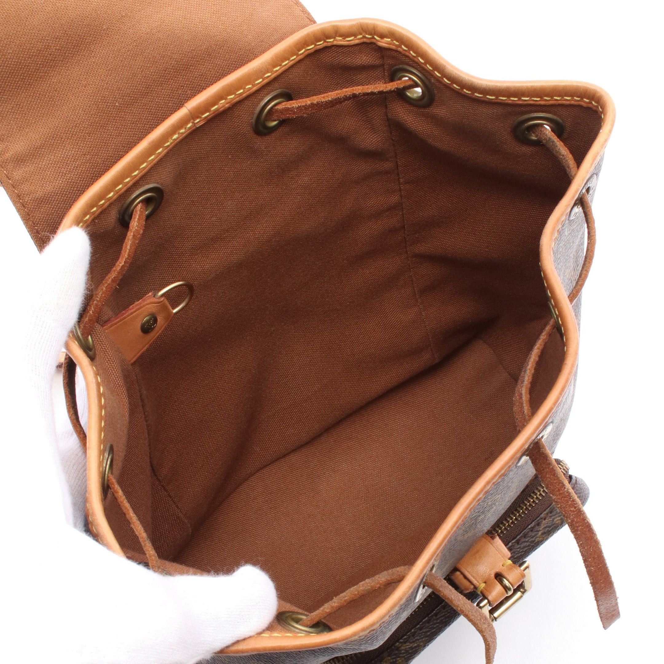Louis Vuitton Louis Vuitton Mini Monster Monogram Backpack Rucksack Leather Brown Size ONE SIZE - 3 Thumbnail