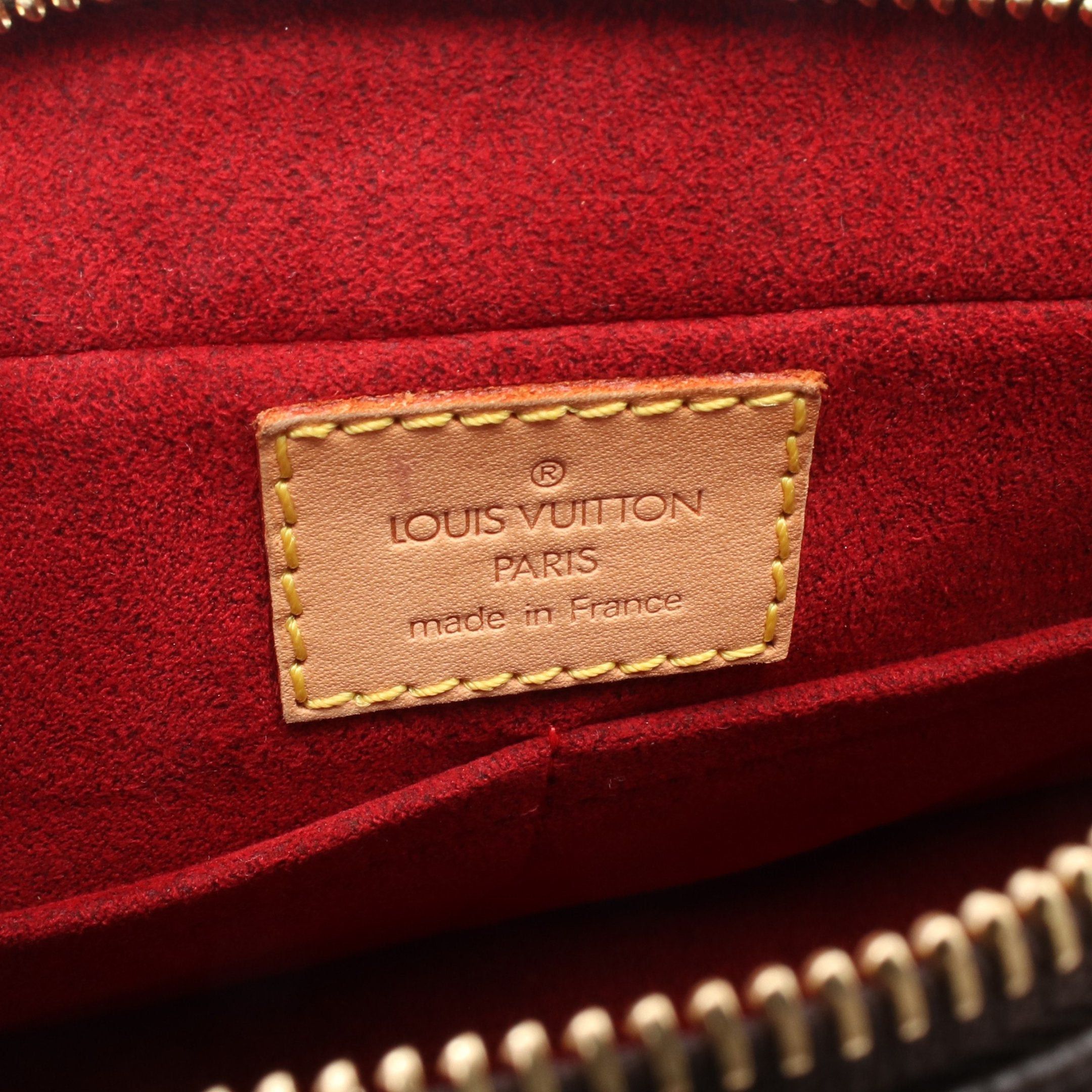 Louis Vuitton Louis Vuitton Vivacite Mm Monogram Shoulder Bag Leather Brown Size ONE SIZE - 4 Thumbnail