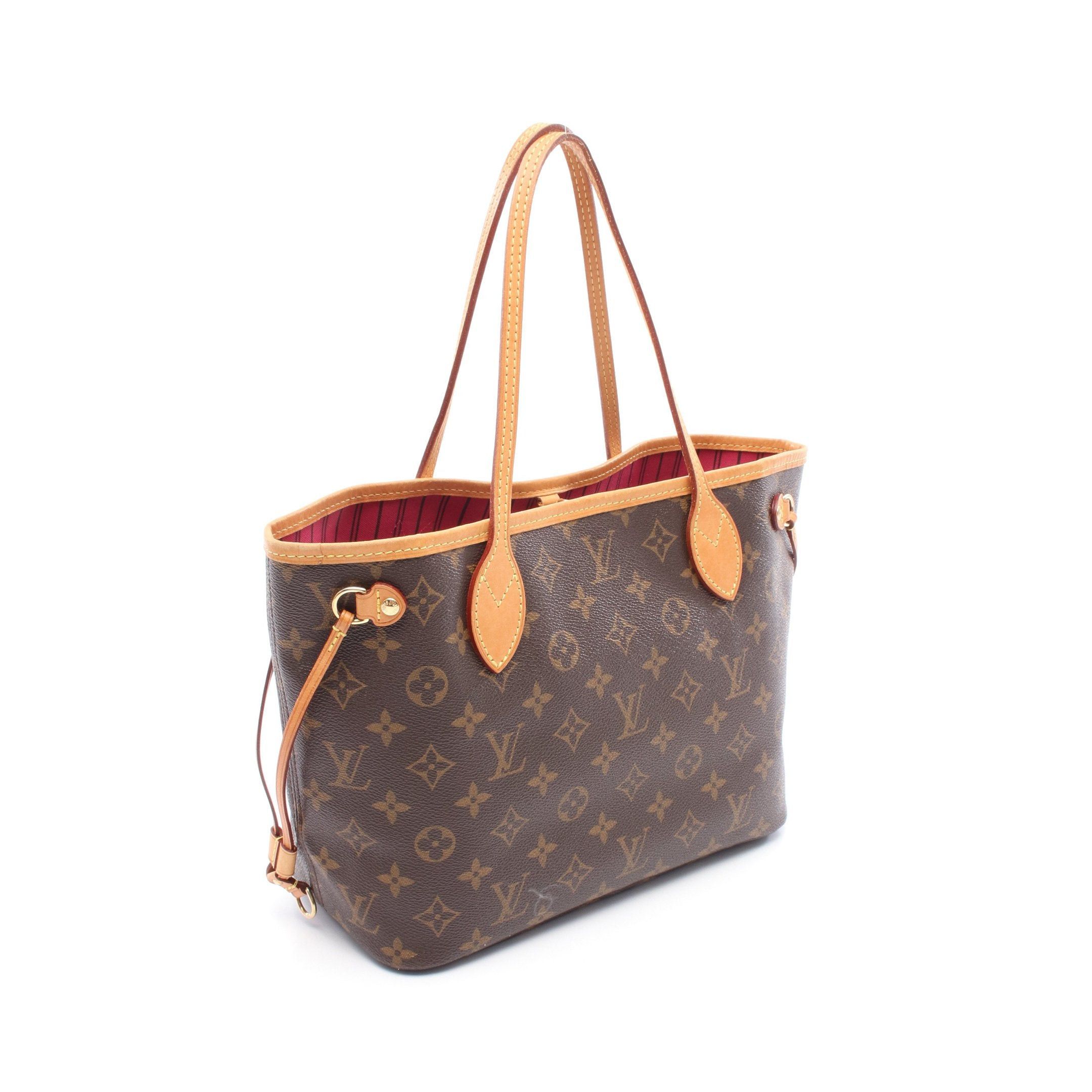 Louis Vuitton Louis Vuitton Neverfull Pm Monogram Pivoine Handbag Tote Bag Leather Brown Size ONE SIZE - 2 Thumbnail