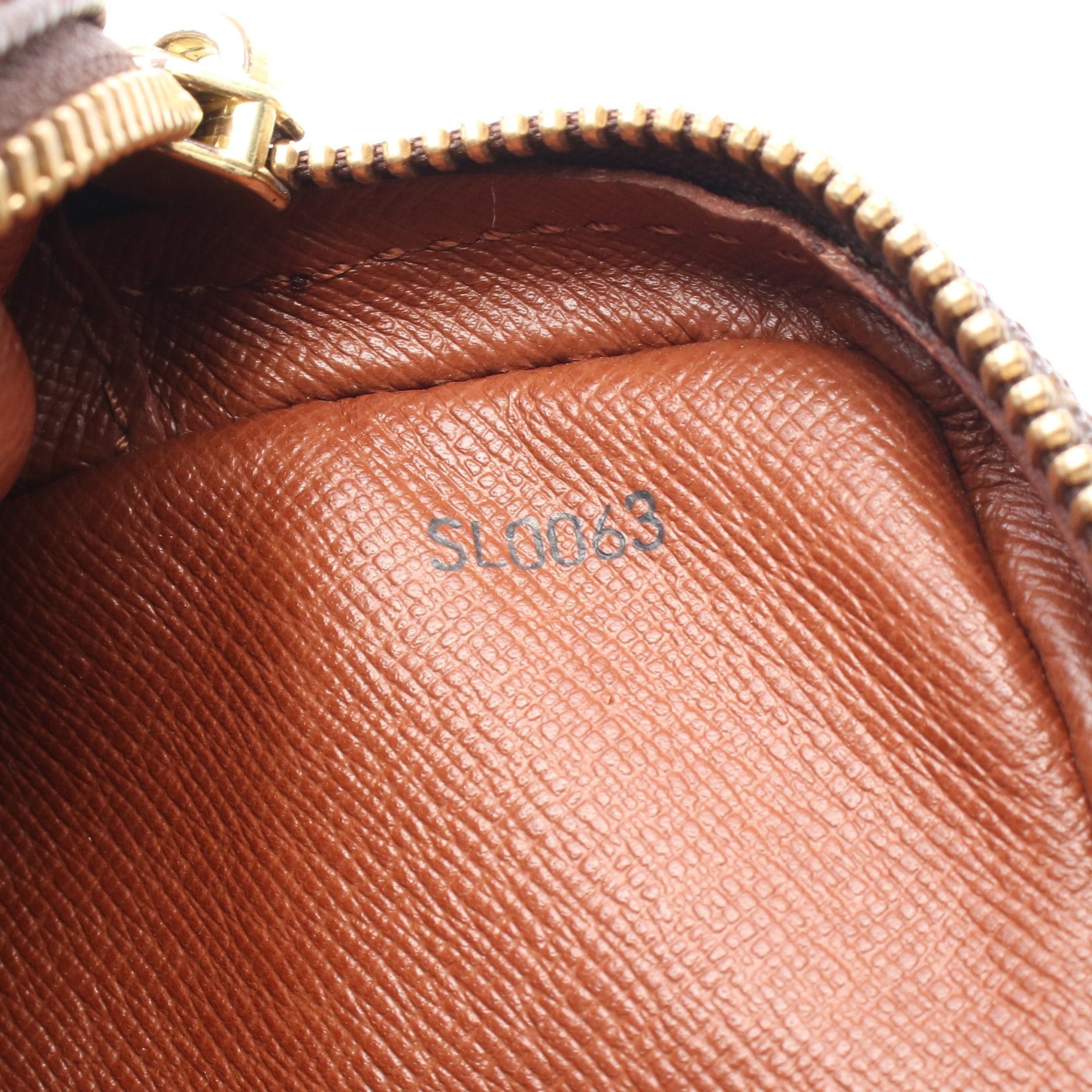 Louis Vuitton Louis Vuitton Danube Monogram Shoulder Bag Leather Brown Size ONE SIZE - 5 Thumbnail