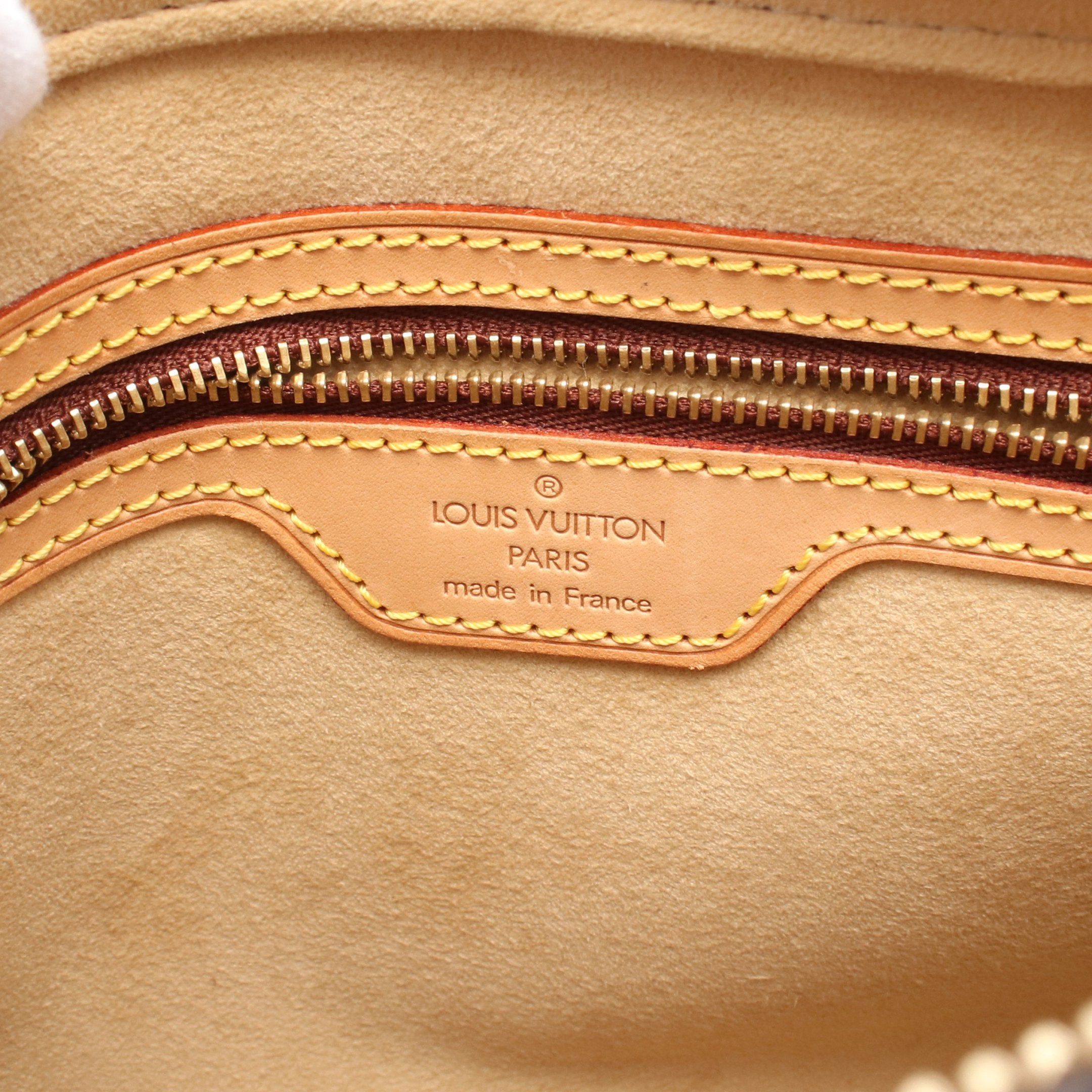 Louis Vuitton Louis Vuitton Looping Mm Monogram Shoulder Bag Leather Brown Size ONE SIZE - 4 Thumbnail